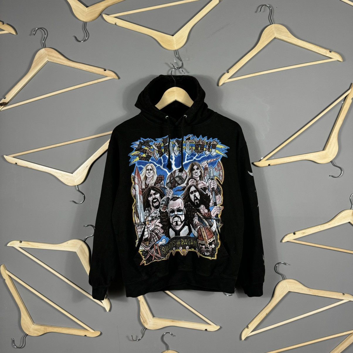 Band Tees Sabaton Official Swedish Pagans Band Hoodie Size US M / EU 48-50 / 2 - 1 Thumbnail