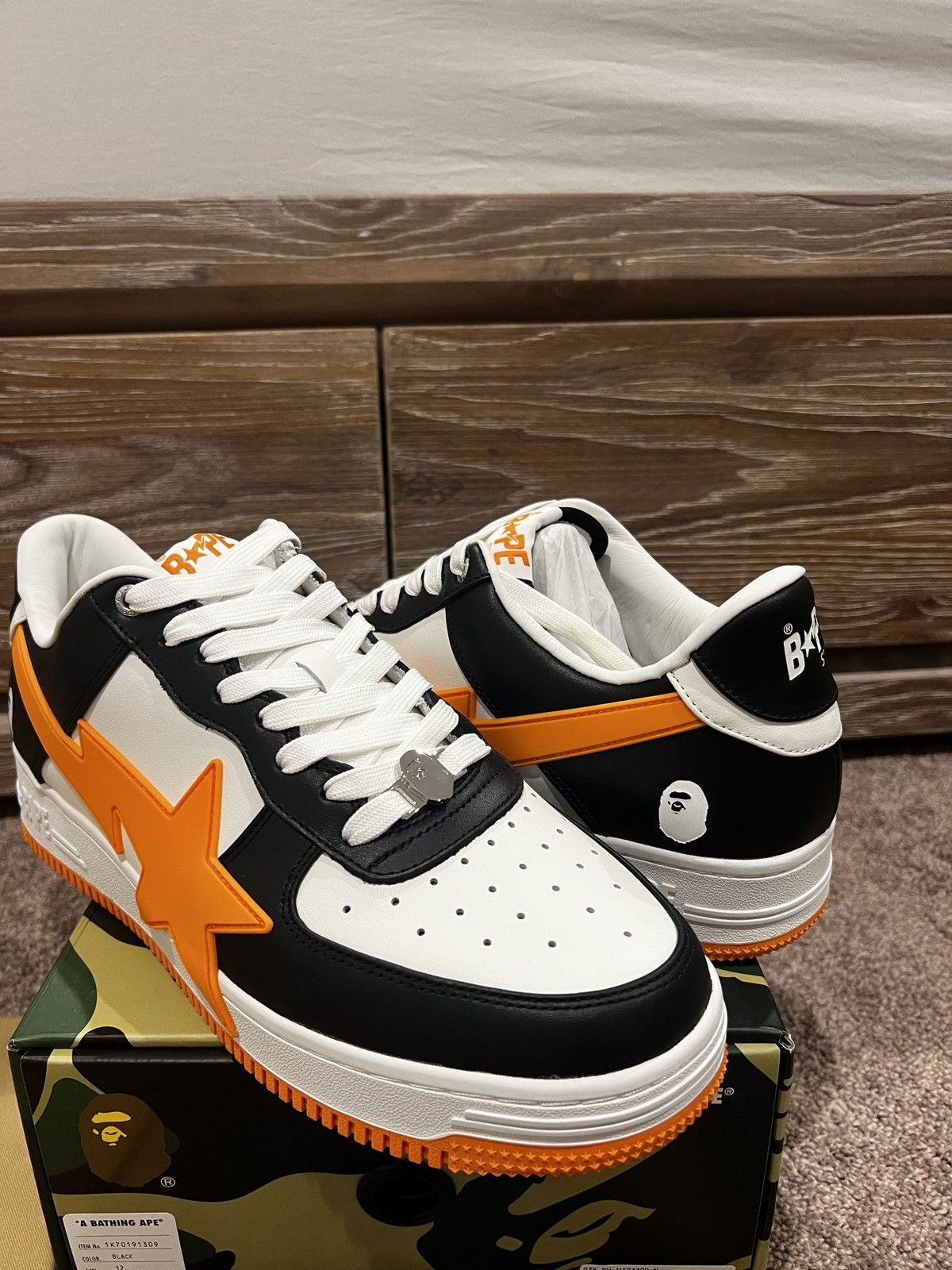 Bape Brand new A Bathing Ape Bape Sta OS M2 US12 Size US 12 / EU 45 - 7 Thumbnail