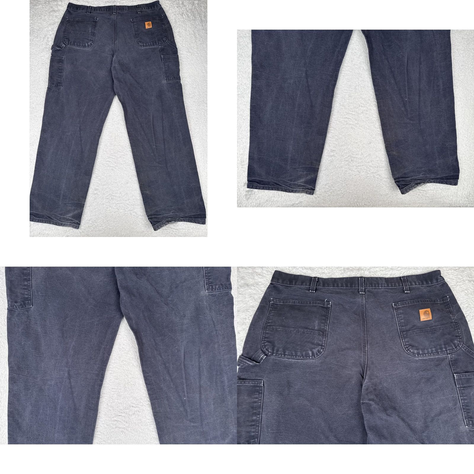 Carhartt Carhartt Pants Mens 40x32 Blue B11 Canvas Dungaree Carpenter Workwear Utility Size US 40 / EU 56 - 9 Thumbnail