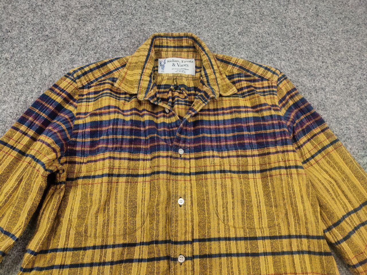 Sidian, Ersatz & Vanes Sidian, Ersatz & Vanes Flannel Pocket Shirt Vintage Size US S / EU 44-46 / 1 - 4 Thumbnail
