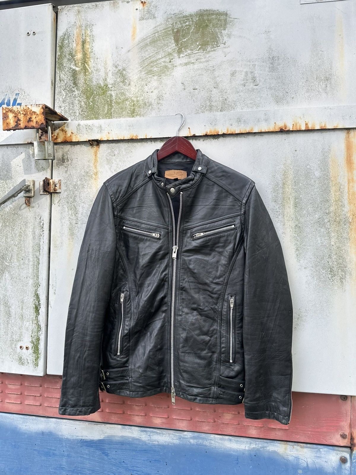 JACKROSE 👹JACKROSE Vkei Style Rider Leather Jacket Size US M / EU 48-50 / 2 - 1 Thumbnail
