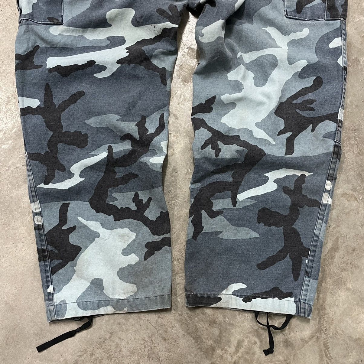 Vintage 🔴 Vintage Propper Blue Camo Cargo Pant 🔴 Size US 40 / EU 56 - 6 Thumbnail