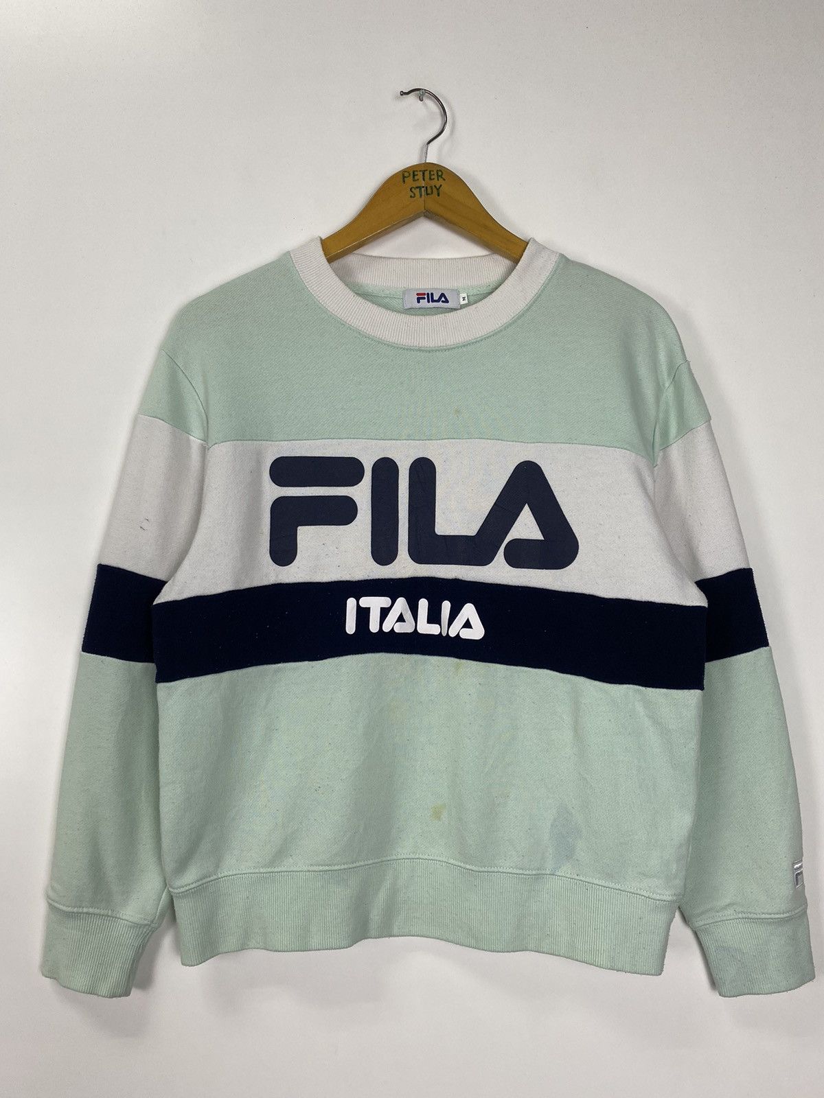 Fila × Vintage Vintage Fila Sweatshirt big logo Size US M / EU 48-50 / 2 - 3 Thumbnail