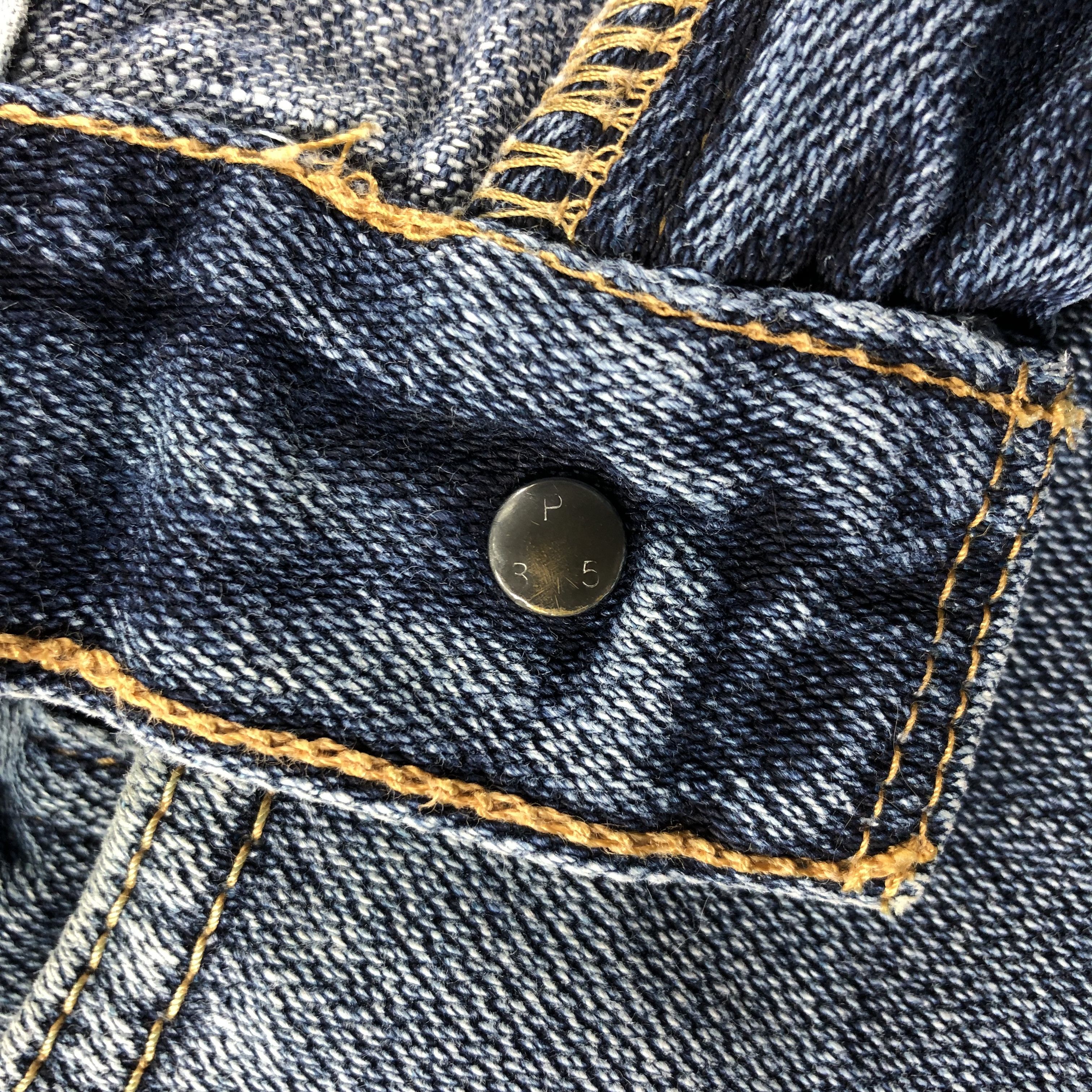 Levi's Vintage Blue Wash Levis 506 Jeans-J2343 Size US 29 - 11 Thumbnail
