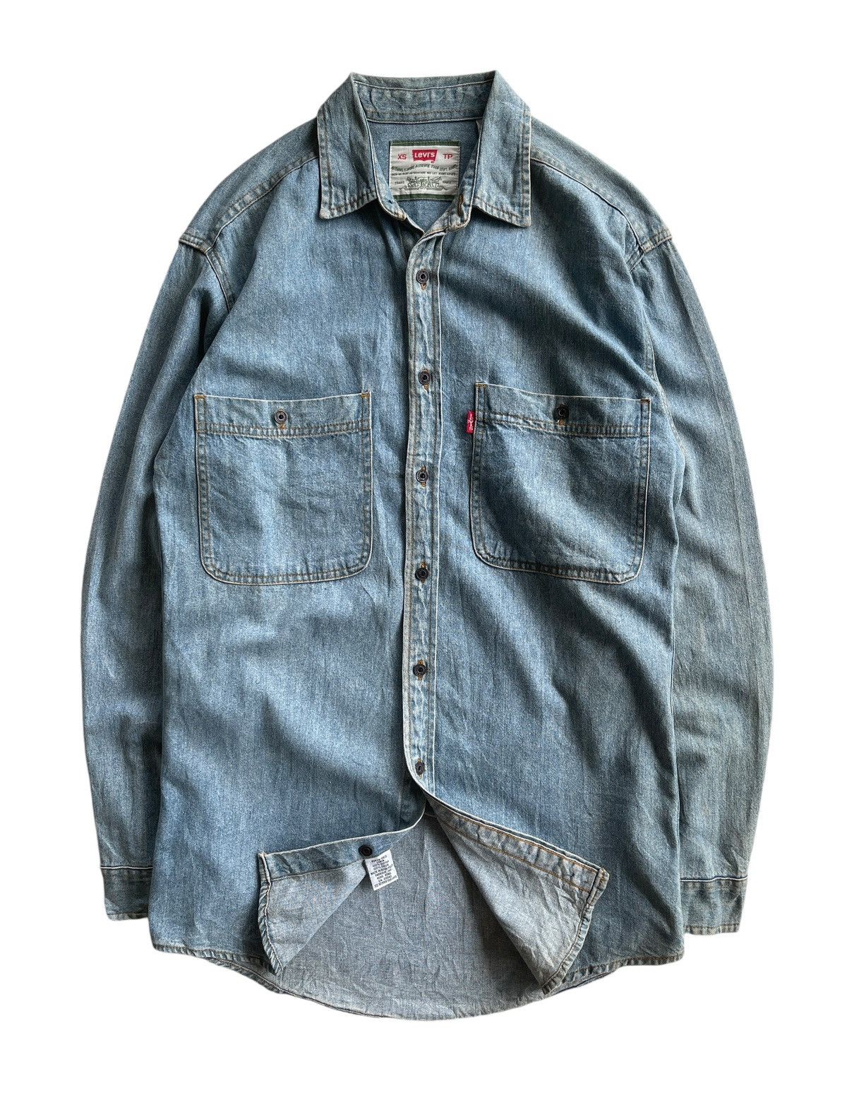 Levi's Vintage Levis Denim Button Up Shirts Size US XS / EU 42 / 0 - 2 Thumbnail