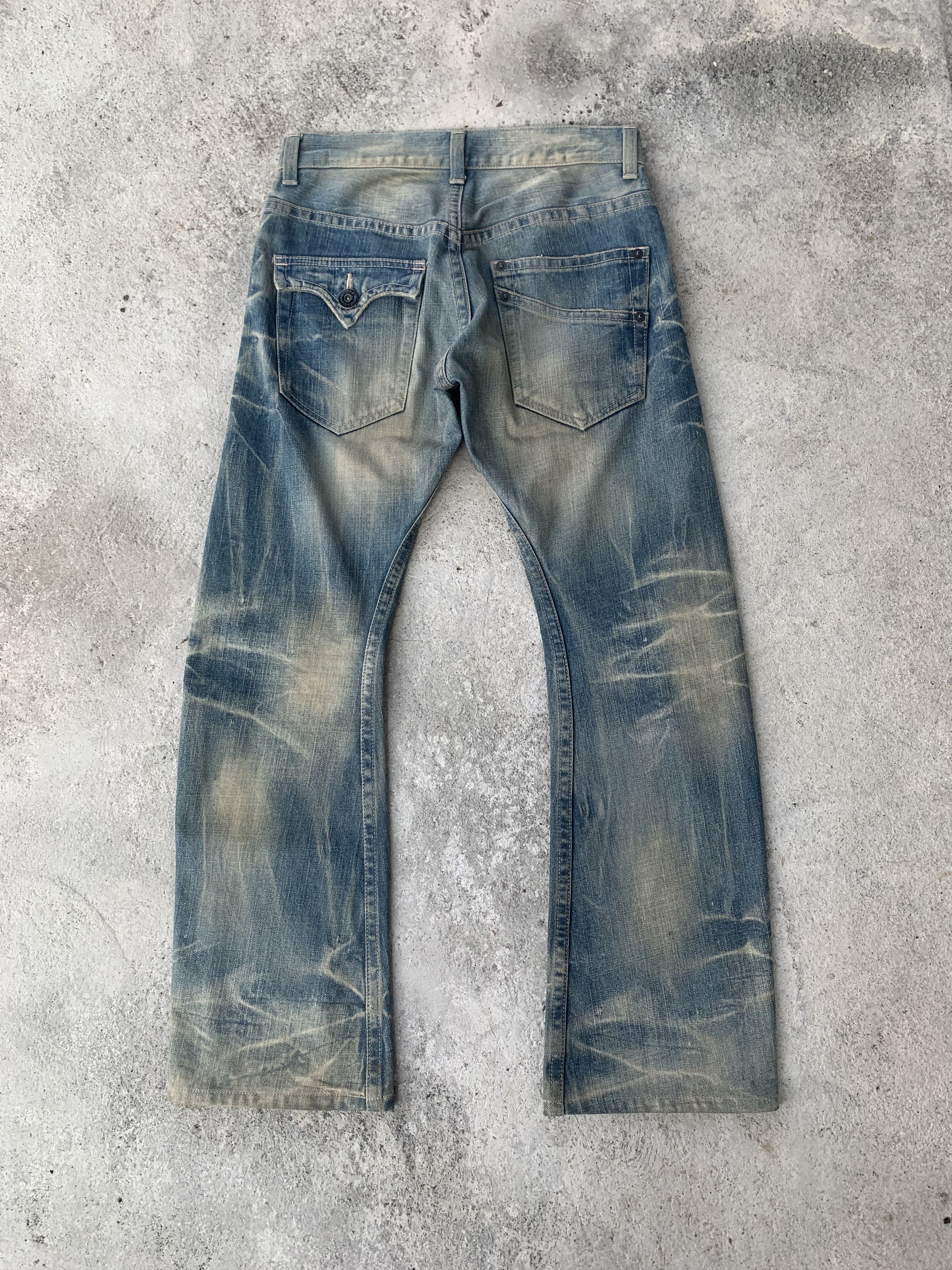 Beauty Beast Rattle trap flare denim pants Size US 30 / EU 46 - 3 Thumbnail
