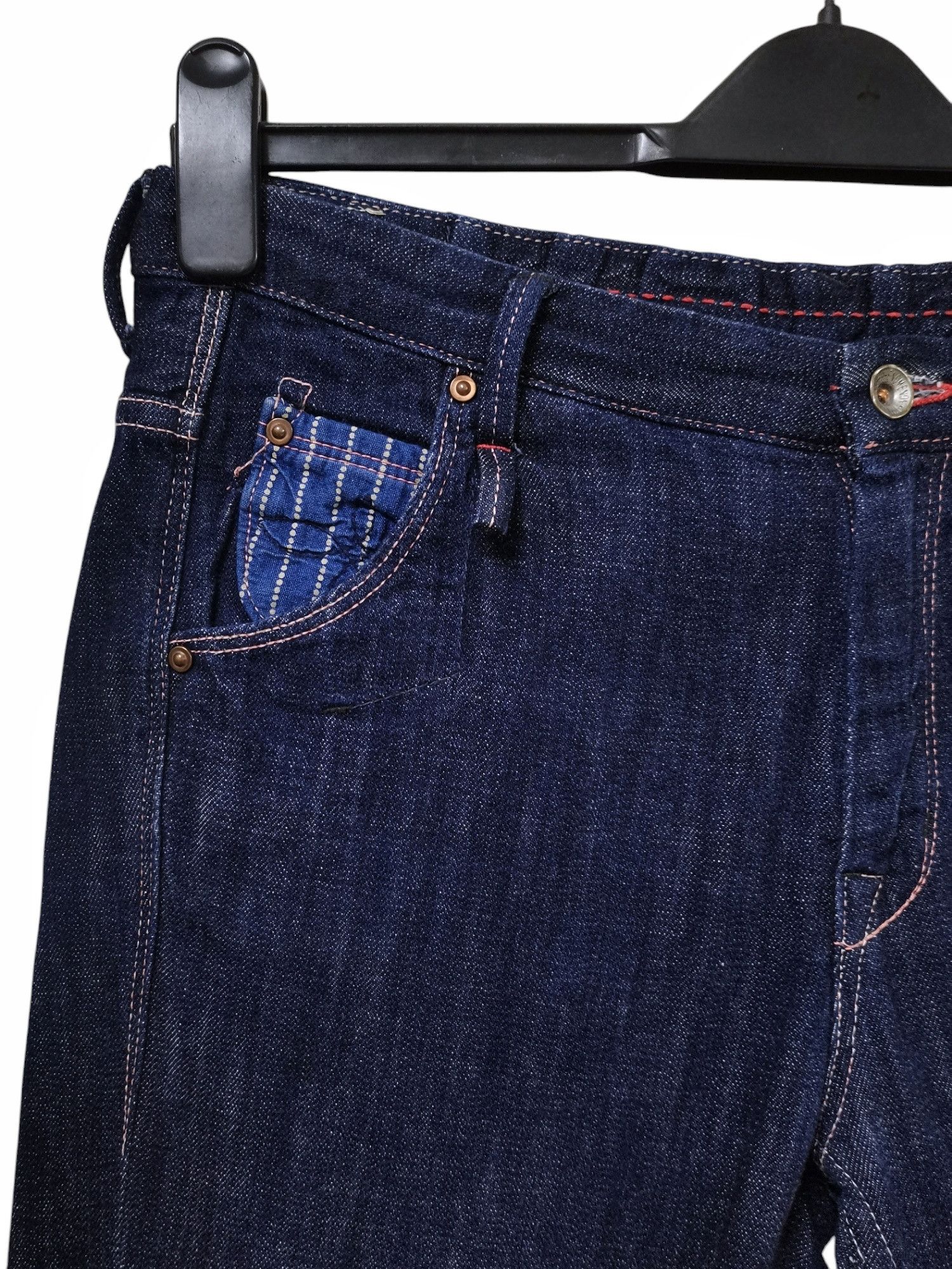 PHENOMENON 🇯🇵Phenomenon🇯🇵Hybrid Wabash Pocket Japan Denim Jeans Size US 32 / EU 48 - 5 Thumbnail