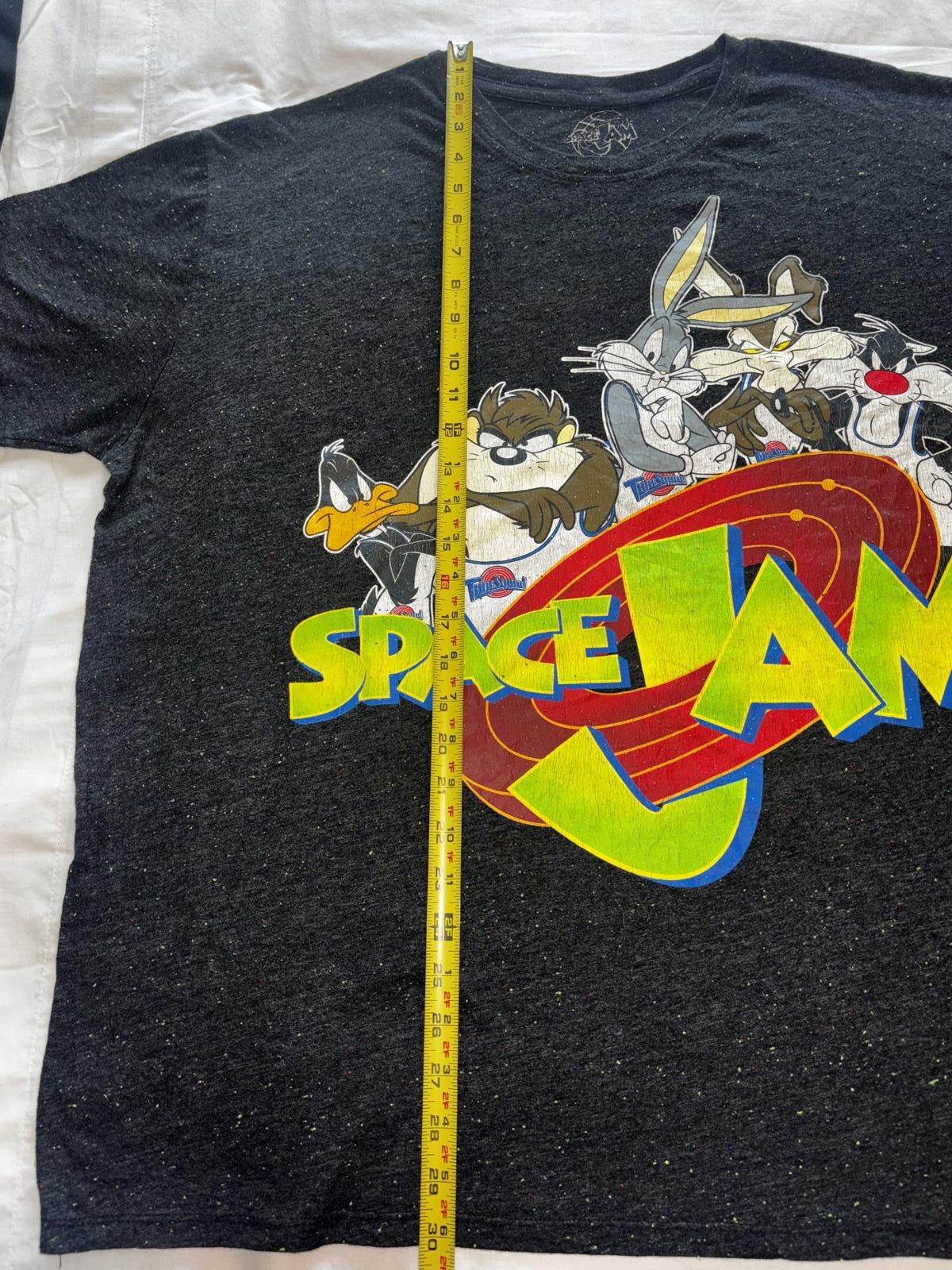 Designer 3XL Vintage Space Jam Graphic T-Shirt Size US XXL / EU 58 / 5 - 5 Thumbnail