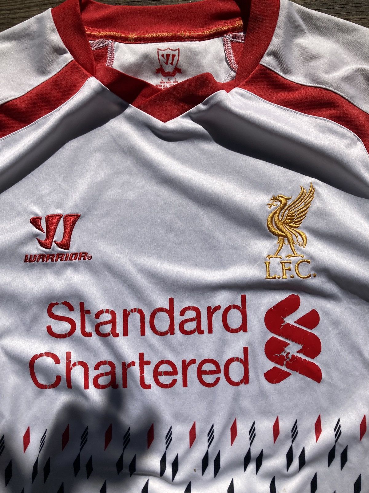 Warrior Retro liverpool football shirt Size US L / EU 52-54 / 3 - 6 Thumbnail