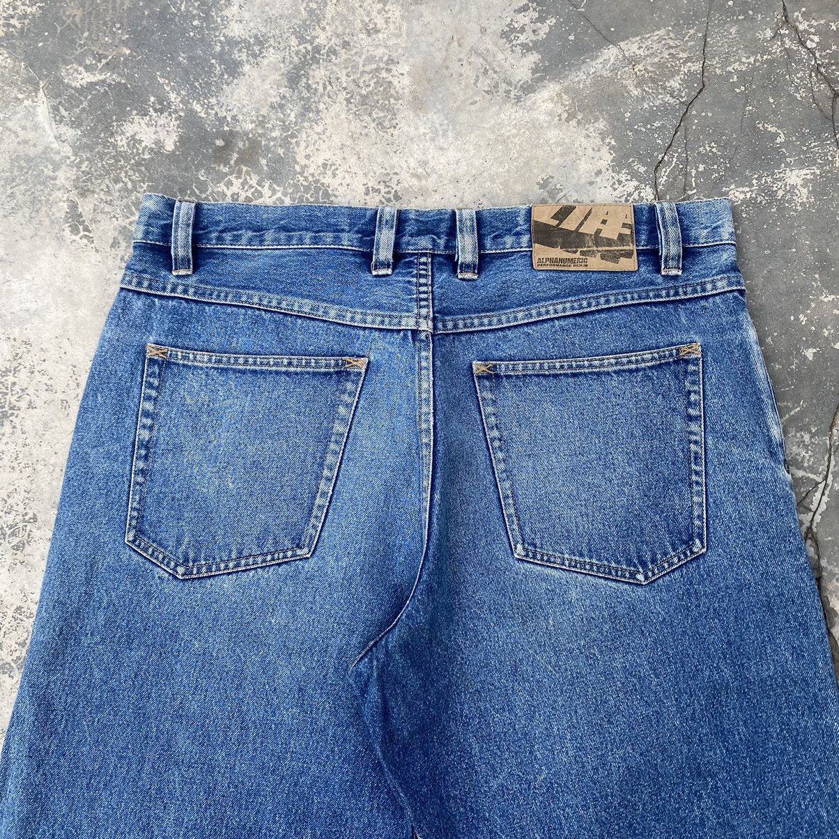 Alphanumeric ALPHA NUMERIC Vintage Baggy Jeans Size US 36 / EU 52 - 4 Thumbnail