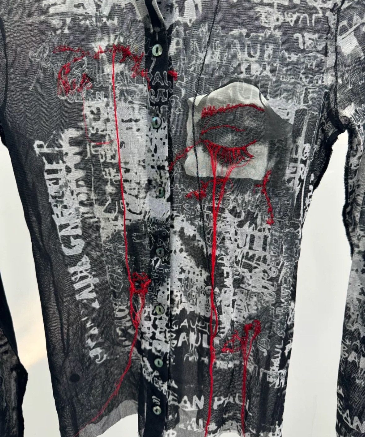 Jean Paul Gaultier 2001 Tattoo shirt2412-Nextarrow