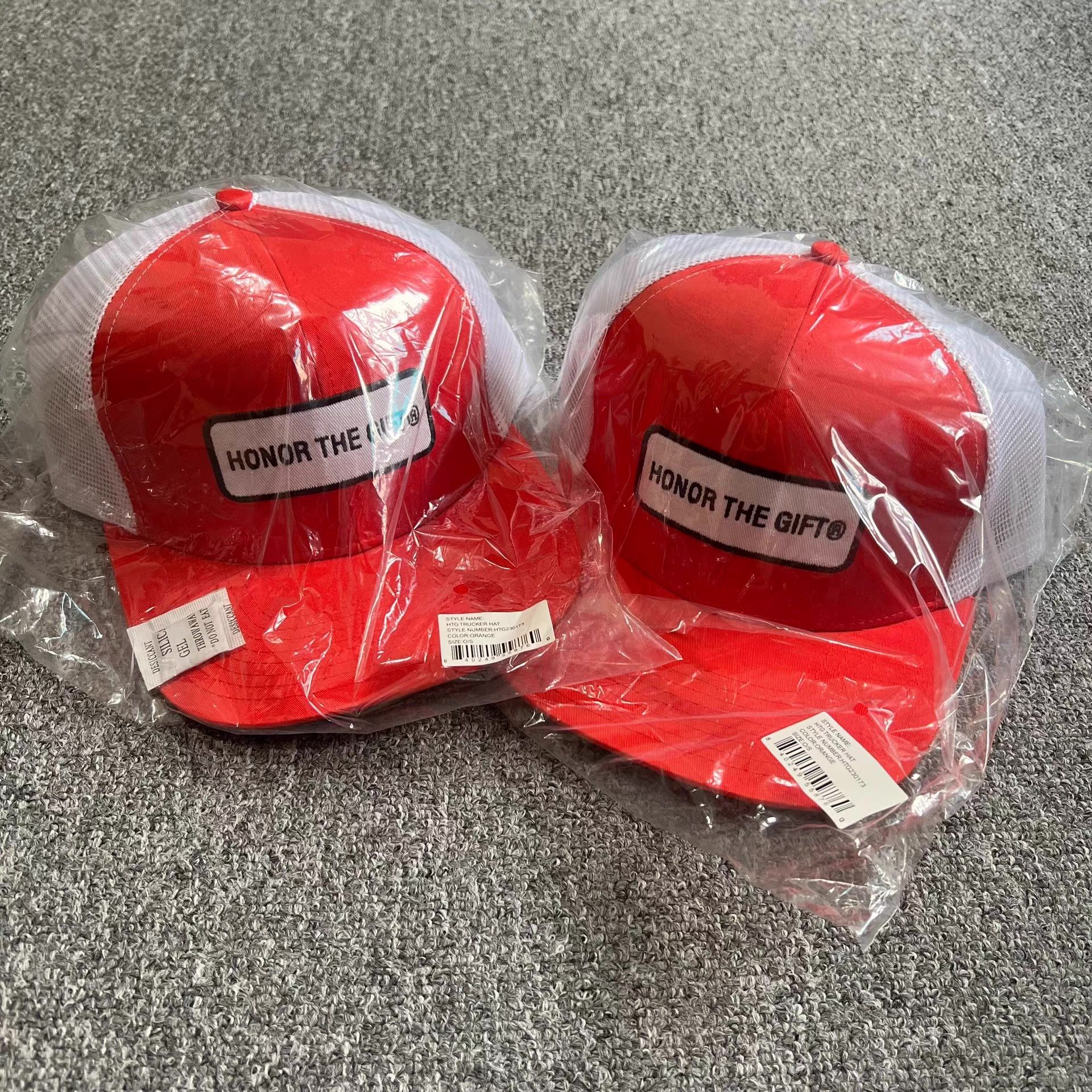 Honor the Gift Honor the Gift Embroidered Mesh Trucker Baseball Cap Q7 Size ONE SIZE - 4 Thumbnail