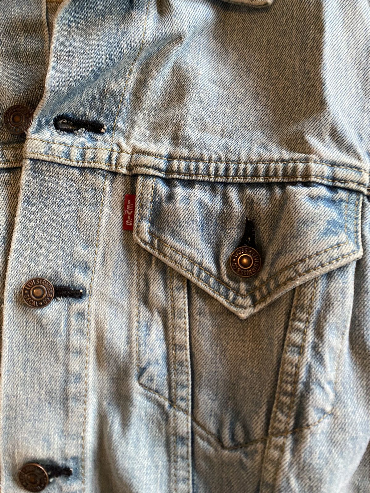 Levi's × Vintage Levis Vintage Jacket Denim Size US L / EU 52-54 / 3 - 2 Thumbnail