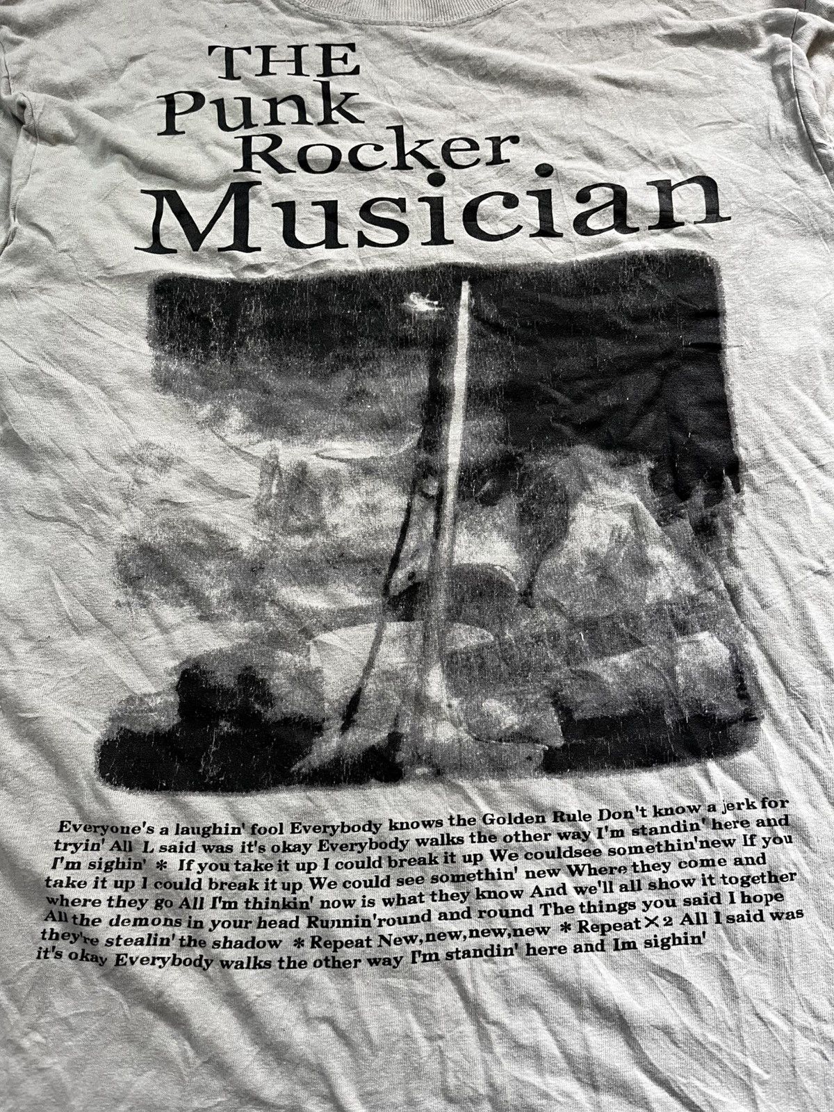 If Six Was Nine × Japanese Brand The punk rocker musician long sleeve t shirt Size US L / EU 52-54 / 3 - 3 Thumbnail