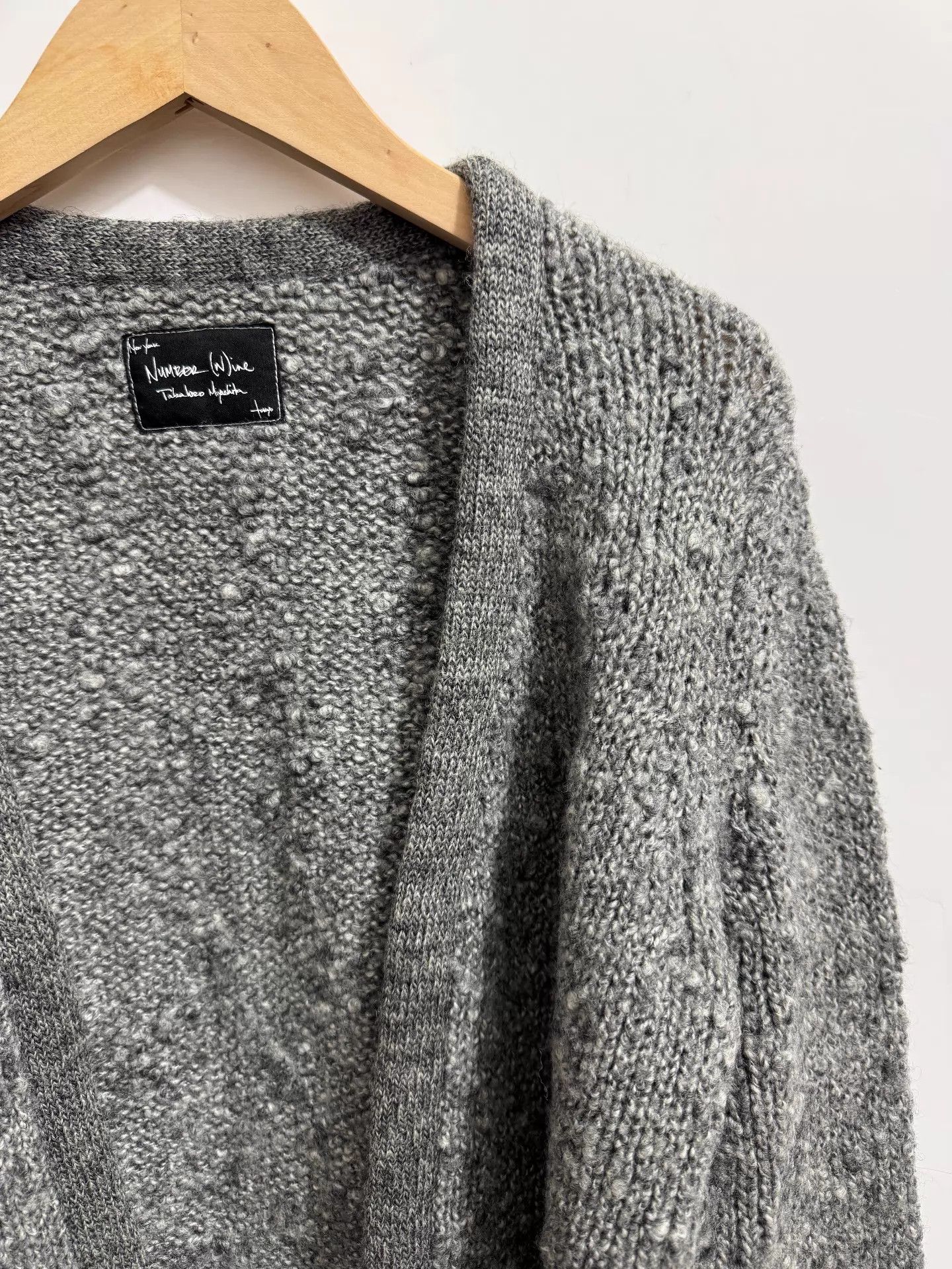 Number (N)ine Number Nine Takahiro Miyashita 09AW Cardigan Sz 2 Size US M / EU 48-50 / 2 - 2 Thumbnail