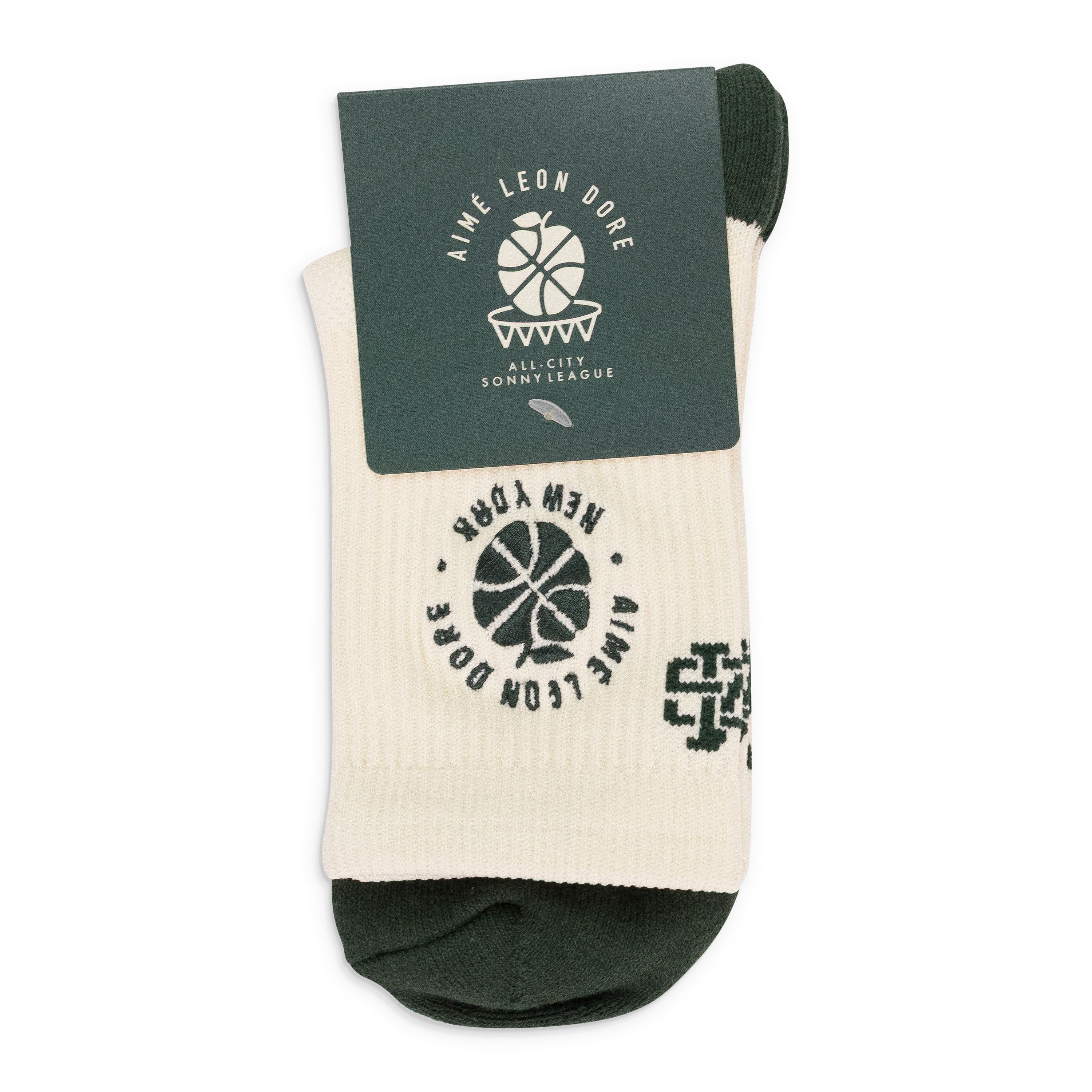 Aime Leon Dore CREAM NEW BALANCE PERFORMANCE SOCK SOCKS SIZE OS