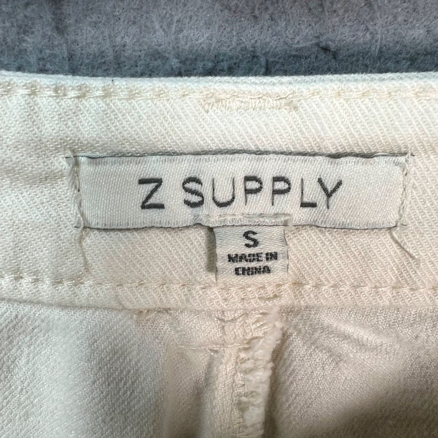 Z Supply Z Supply Pants Womens Size Small High-Waisted Wide-Leg Off-White 27 In Inseam Adult Womens/Regular Clothes Casual Pants Size 28" / US 6 / IT 42 - 3 Thumbnail