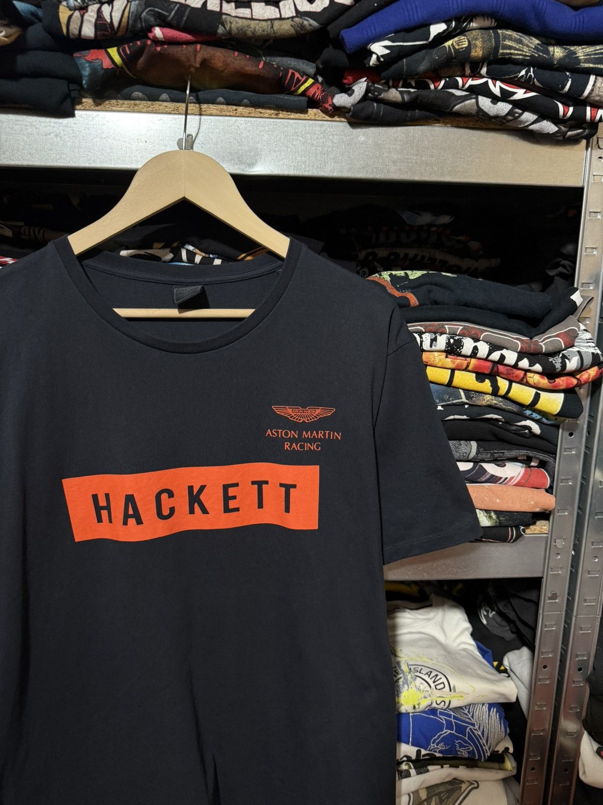 Hackett Vintage Hackett Aston Martin Racing T-Shirt Y2K Hype Size US XXL / EU 58 / 5 - 3 Thumbnail