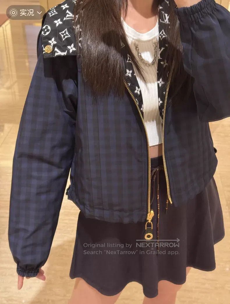 Louis Vuitton Louis Vuitton 25 New Plaid Old-Print Reversible Jacket Size S / US 4 / IT 40 - 9 Thumbnail