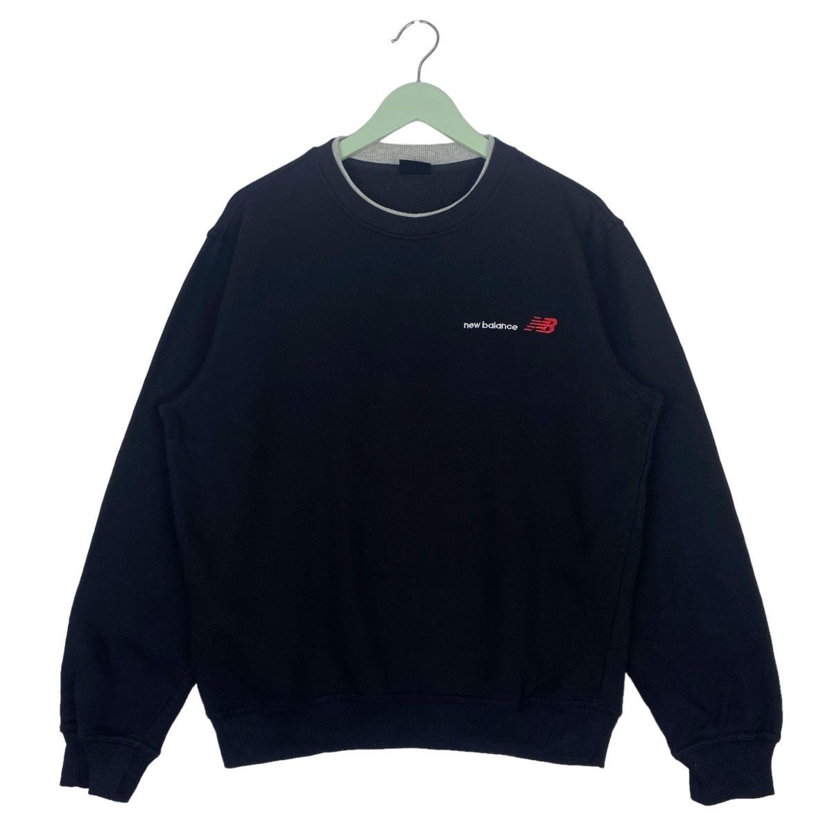 New Balance New Balance Sweatshirt Small Logo Crewneck Pullover Jumper Size US M / EU 48-50 / 2 - 1 Thumbnail