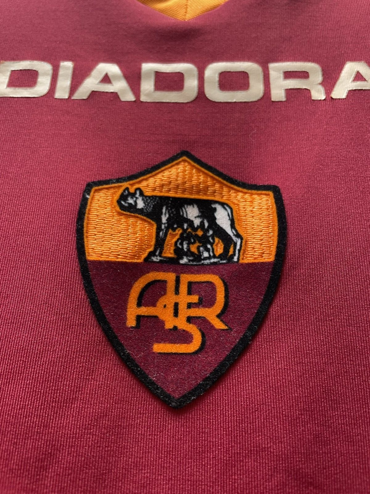 Diadora × Vintage TOTTI ROMA 2006 2007 HOME SHIRT SOCCER JERSEY VINTAGE Size US M / EU 48-50 / 2 - 3 Thumbnail