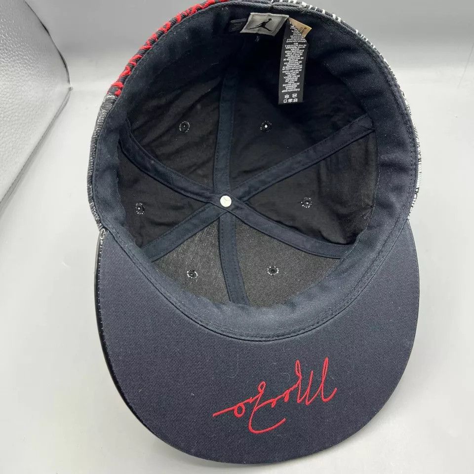 Jordan Brand Air Jordan 8 Hat Men 7 3/8 Multi-Color Pattern Fitted Cap Size ONE SIZE - 4 Thumbnail