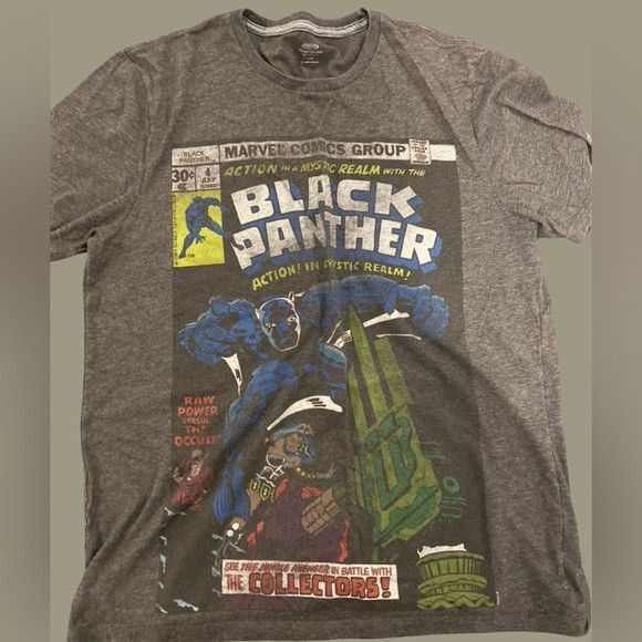 Other Marvel Black Panther Comic Gray T-Shirt Size US M / EU 48-50 / 2 - 1 Thumbnail
