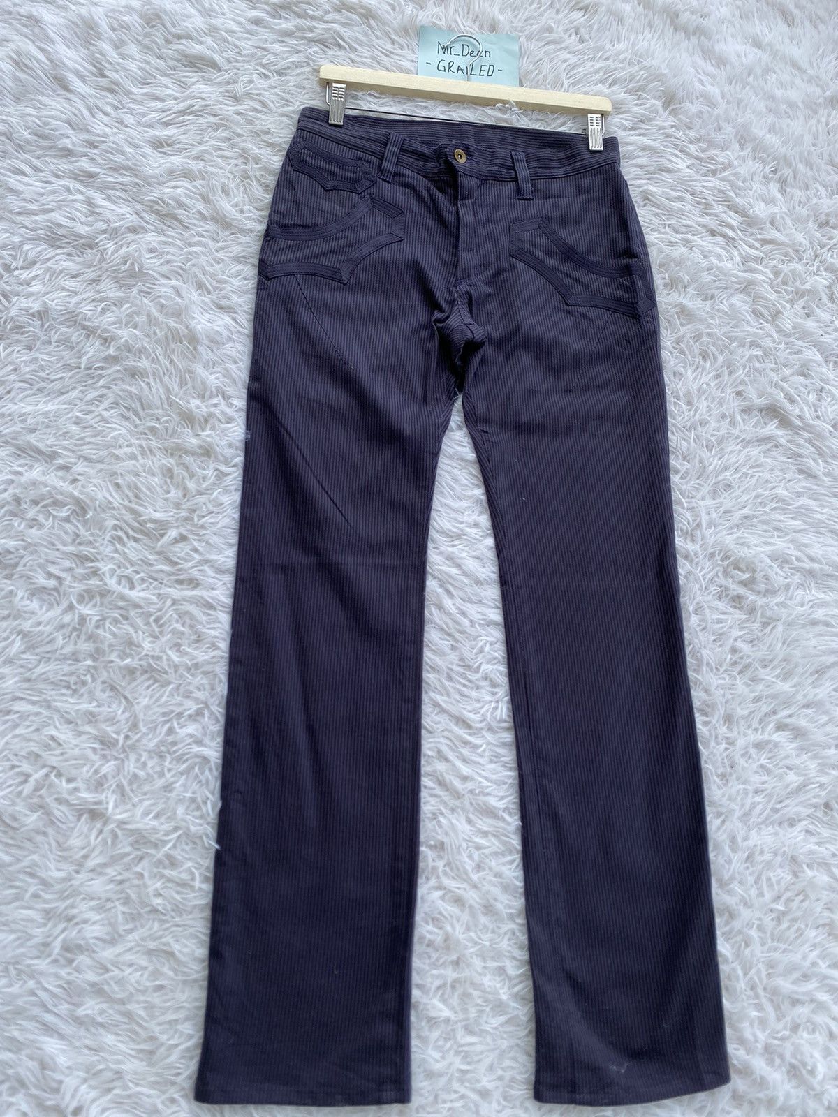 Number (N)ine Rare Vintage Number Nine Stripes Pants Size US 31 - 2 Thumbnail