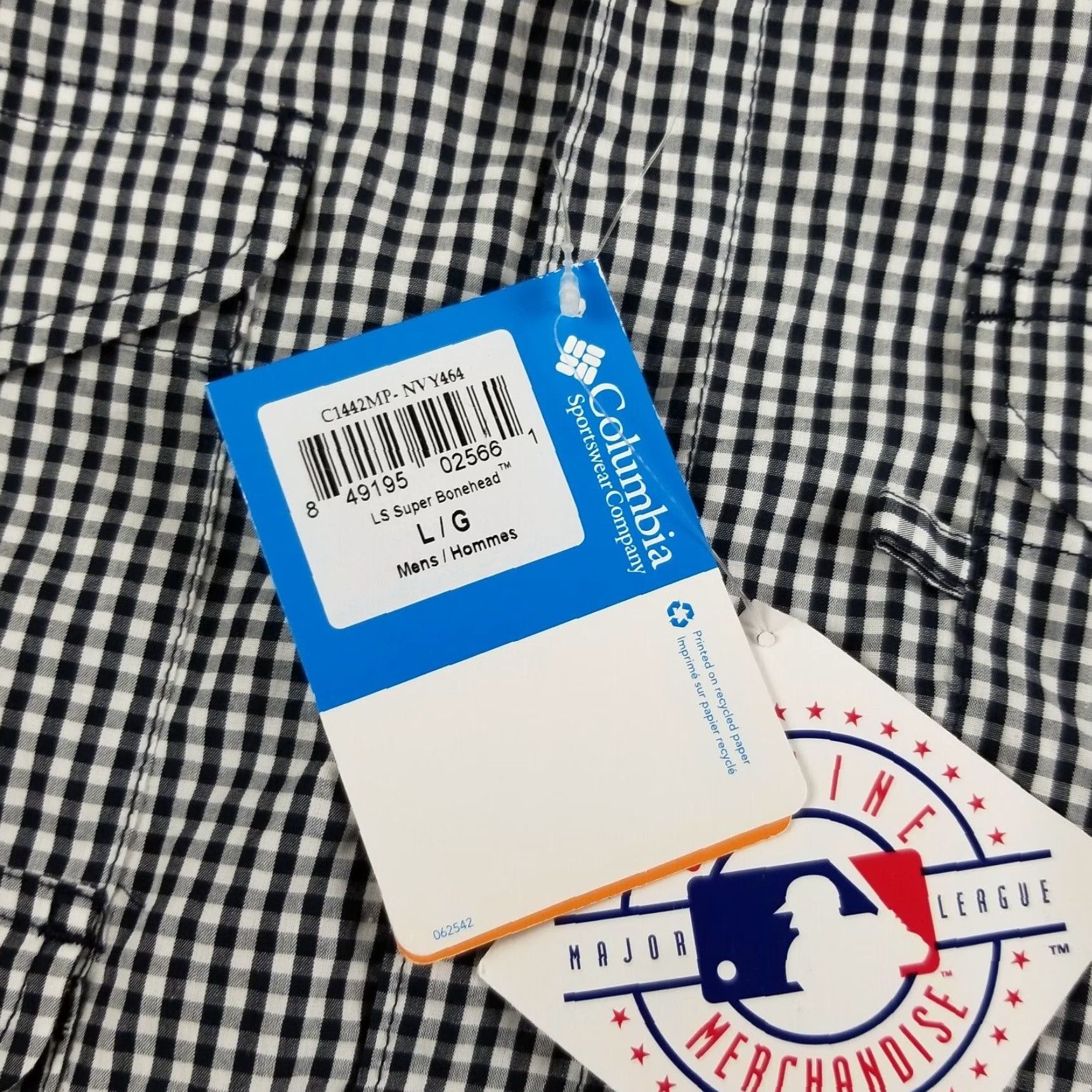 MLB Seattle Mariners Columbia PFG Shirt Men L Blue MLB Baseball Fish Sports Shirt Size US L / EU 52-54 / 3 - 7 Thumbnail