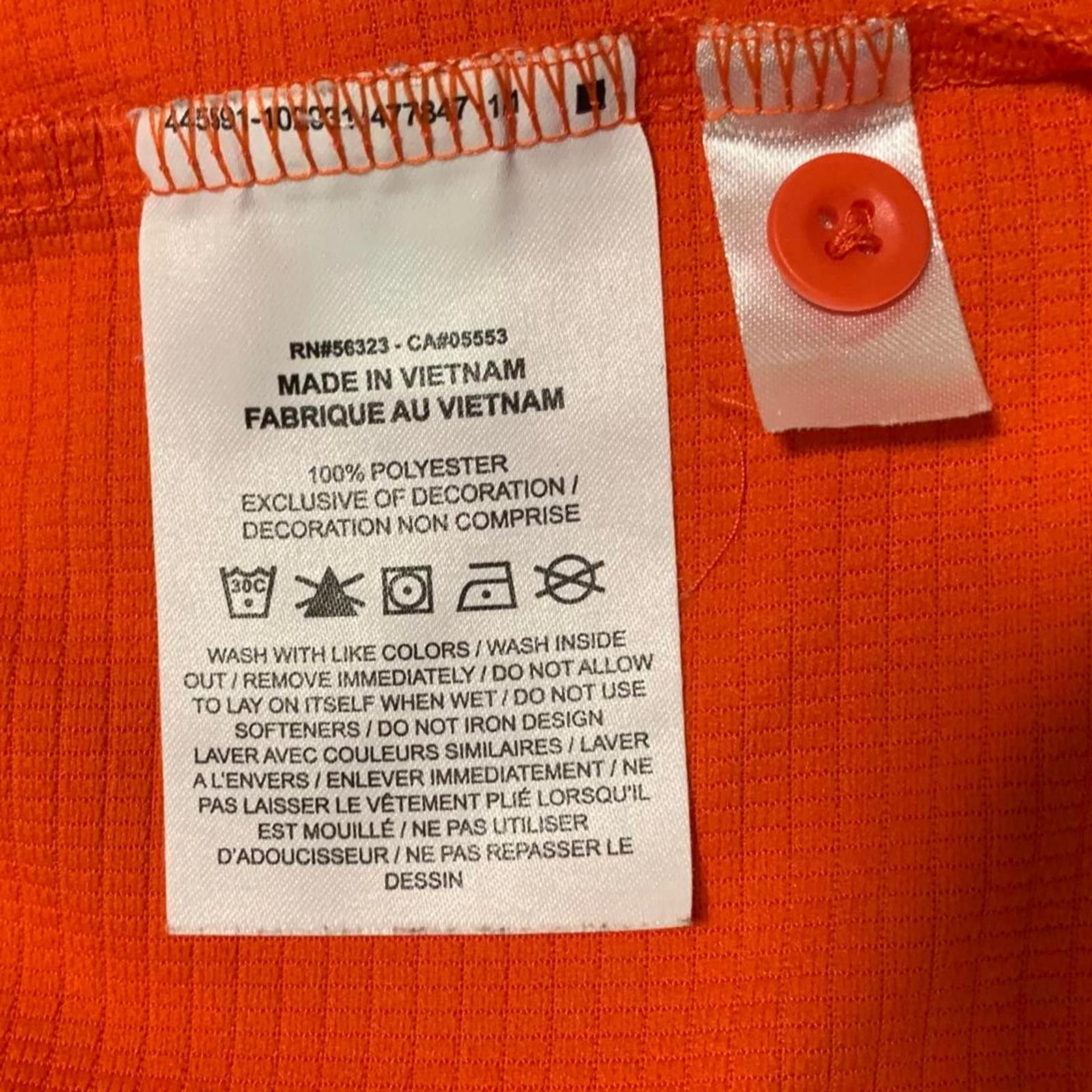 Nike Nike Men's L Bowling Green State Polo Shirt Orange Size US XXL / EU 58 / 5 - 12 Thumbnail