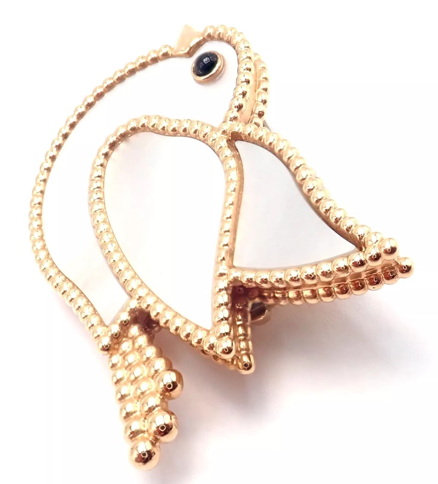 Van Cleef & Arpels Van Cleef & Arpels 18k Rose Gold Pearl Lucky Animals Brooch Size ONE SIZE - 4 Thumbnail