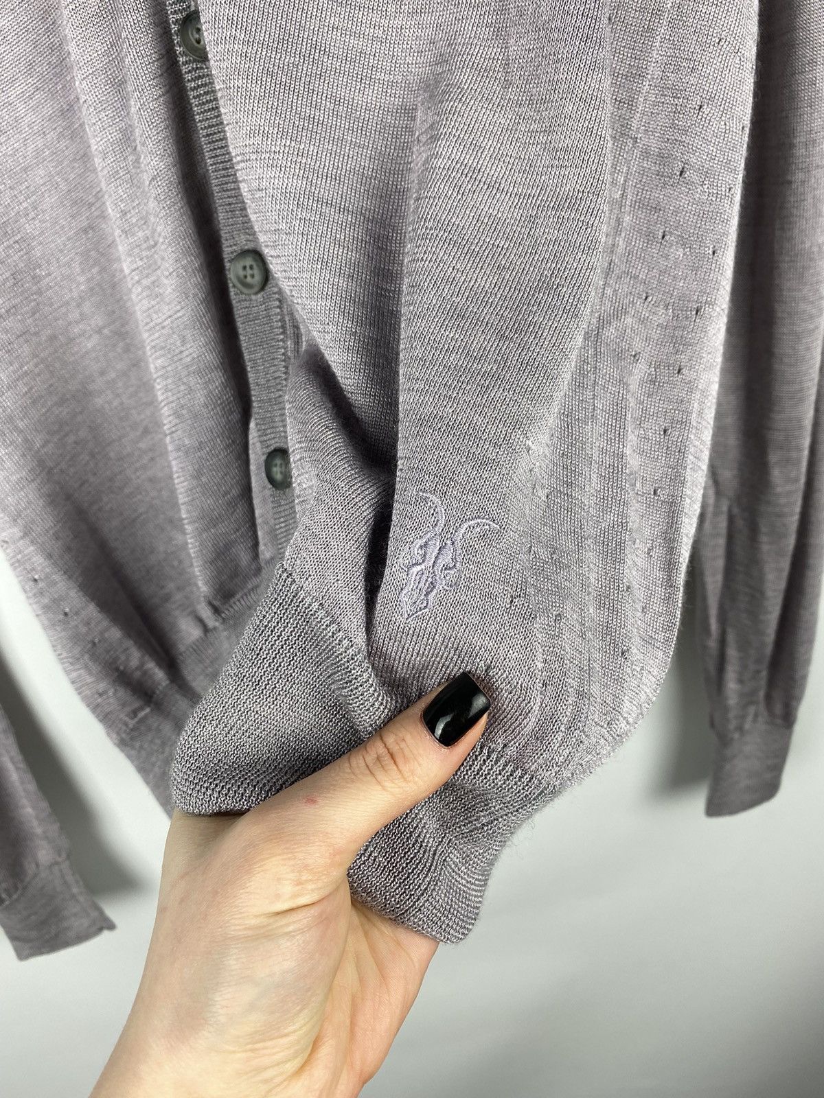 Allsaints Allsaints Shine Story wool cardigan sweater size L Size US L / EU 52-54 / 3 - 8 Thumbnail