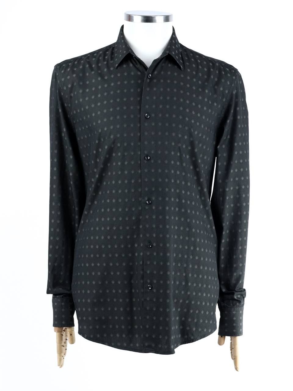 Antony Morato ANTONY MORATO Slim fit jacquard cotton shirt Size US XL / EU 56 / 4 - 1 Thumbnail