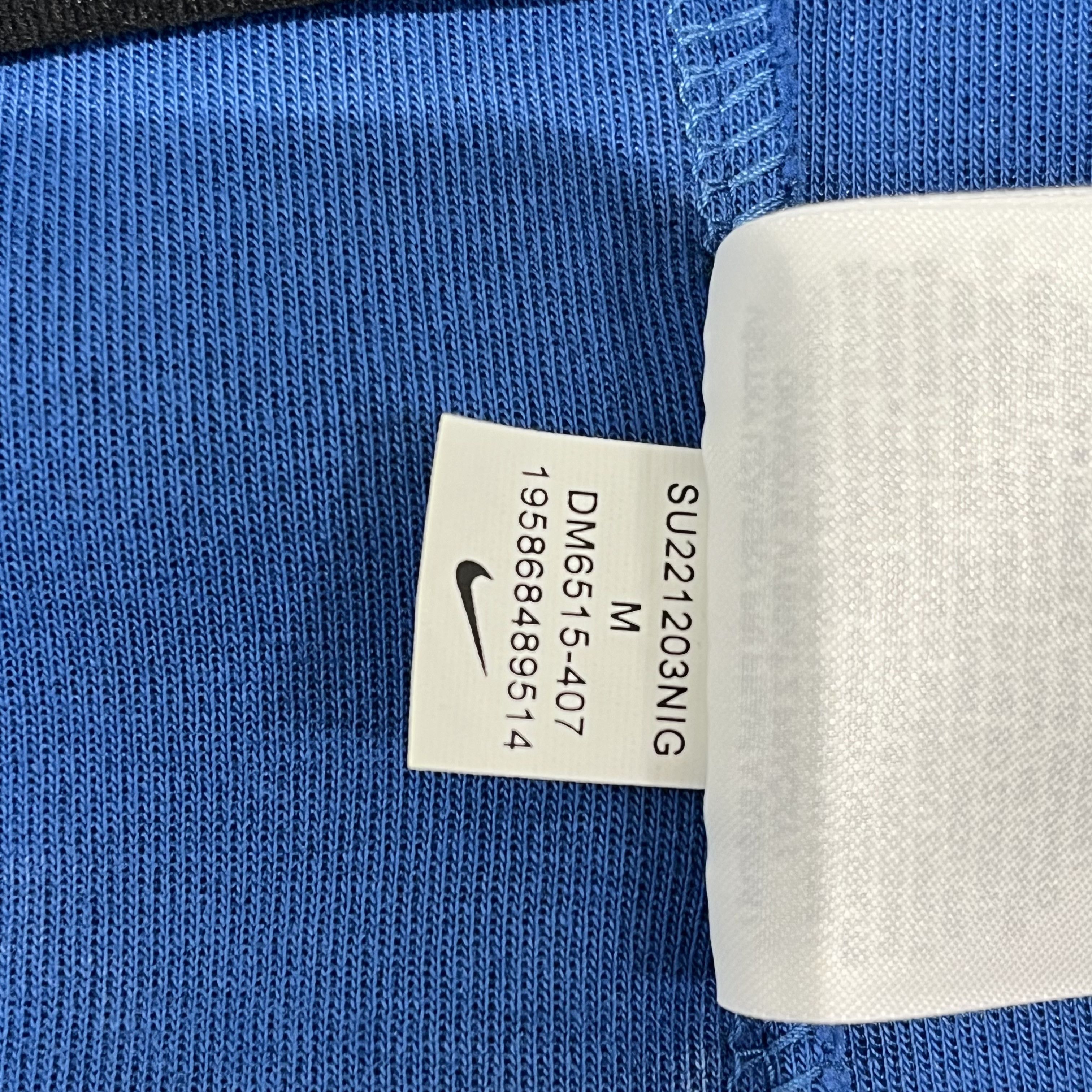 Nike Nike Tech Fleece Wash Full Zip Hoodie Dark Marina Blue/Black Size US M / EU 48-50 / 2 - 13 Thumbnail