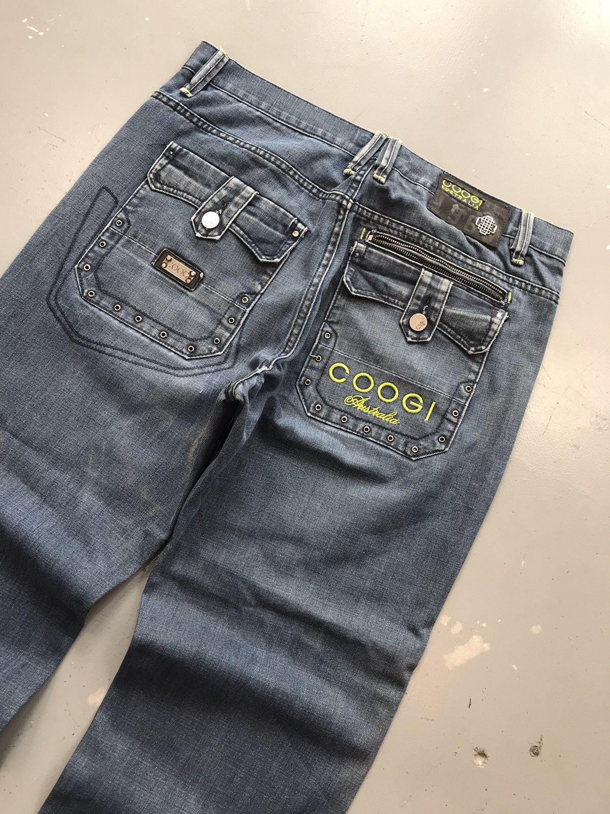 Coogi × Vintage Vintage Coogi SpellOut embroidered denim Size US 39 - 13 Thumbnail