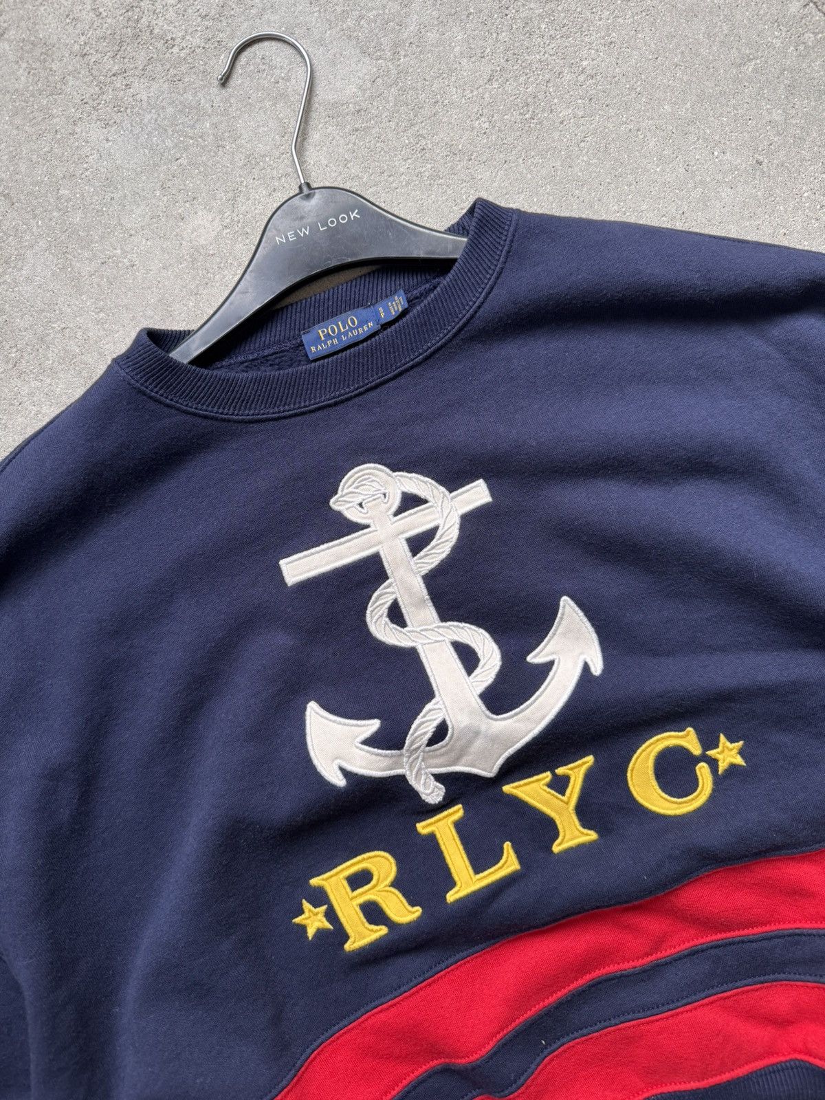 Polo Ralph Lauren × Ralph Lauren × Vintage Vintage Polo Ralph Lauren Yachting Sweatshirt Size S / US 4 / IT 40 - 4 Thumbnail
