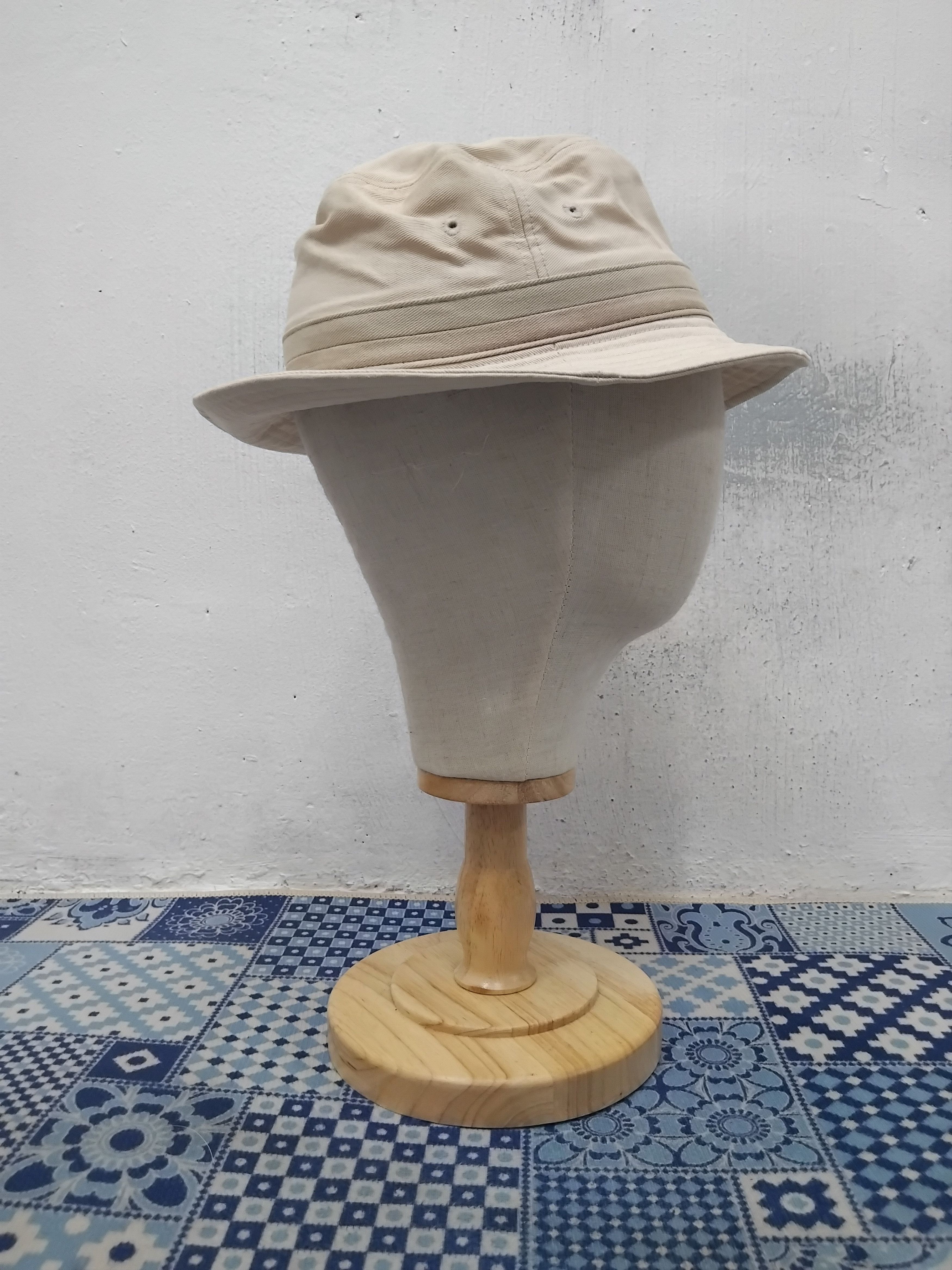Japanese Brand 💥Norma jeans cream colour hat Size ONE SIZE - 5 Thumbnail