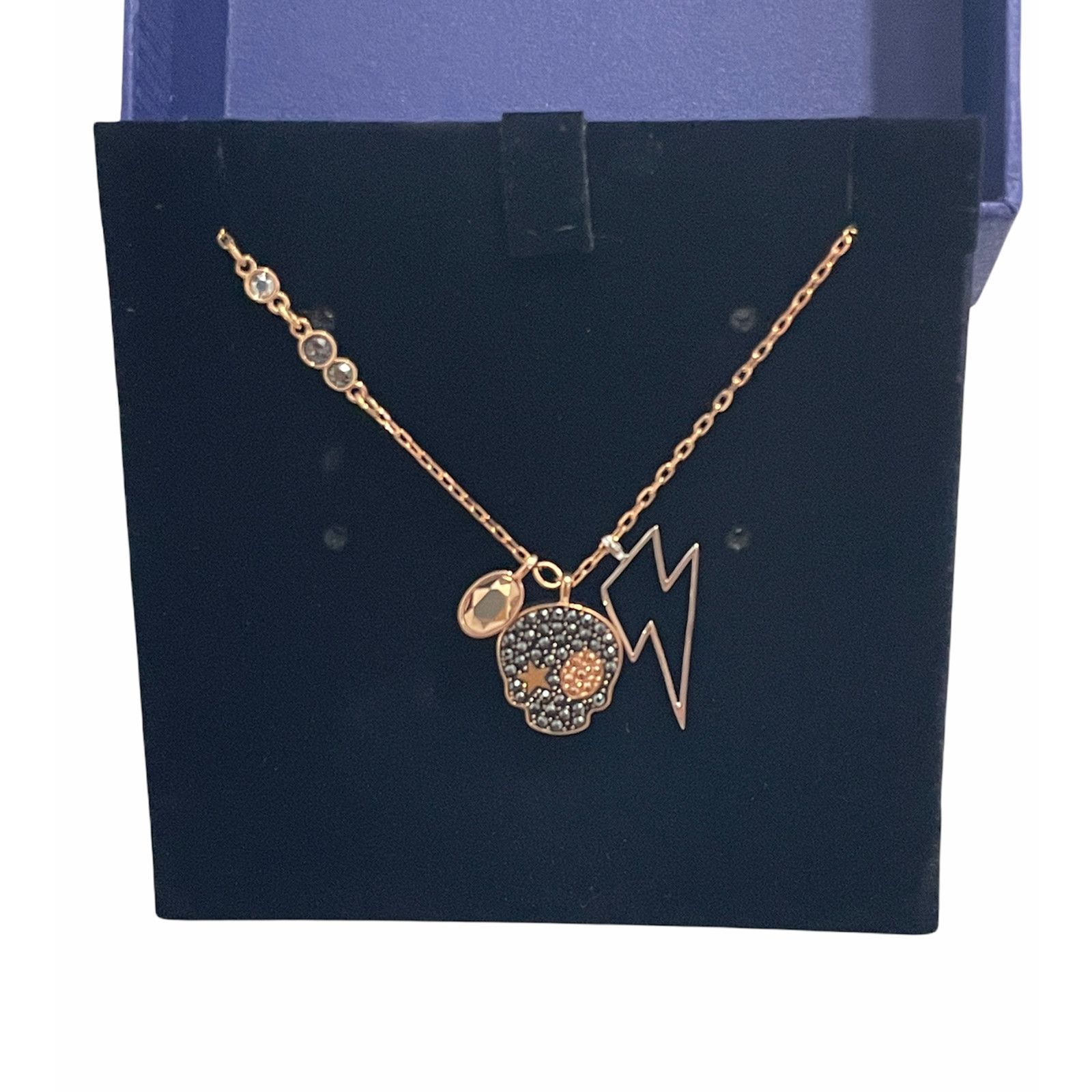 Swarovski Swarovski Duo Skull Necklace Multi Colored Crystal Grailed