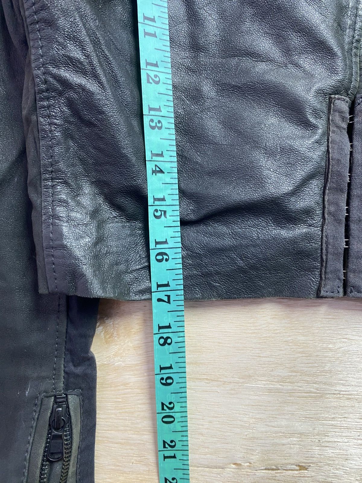 Diesel DIESEL LIBIS LEATHER JACKET Size S / US 4 / IT 40 - 8 Thumbnail
