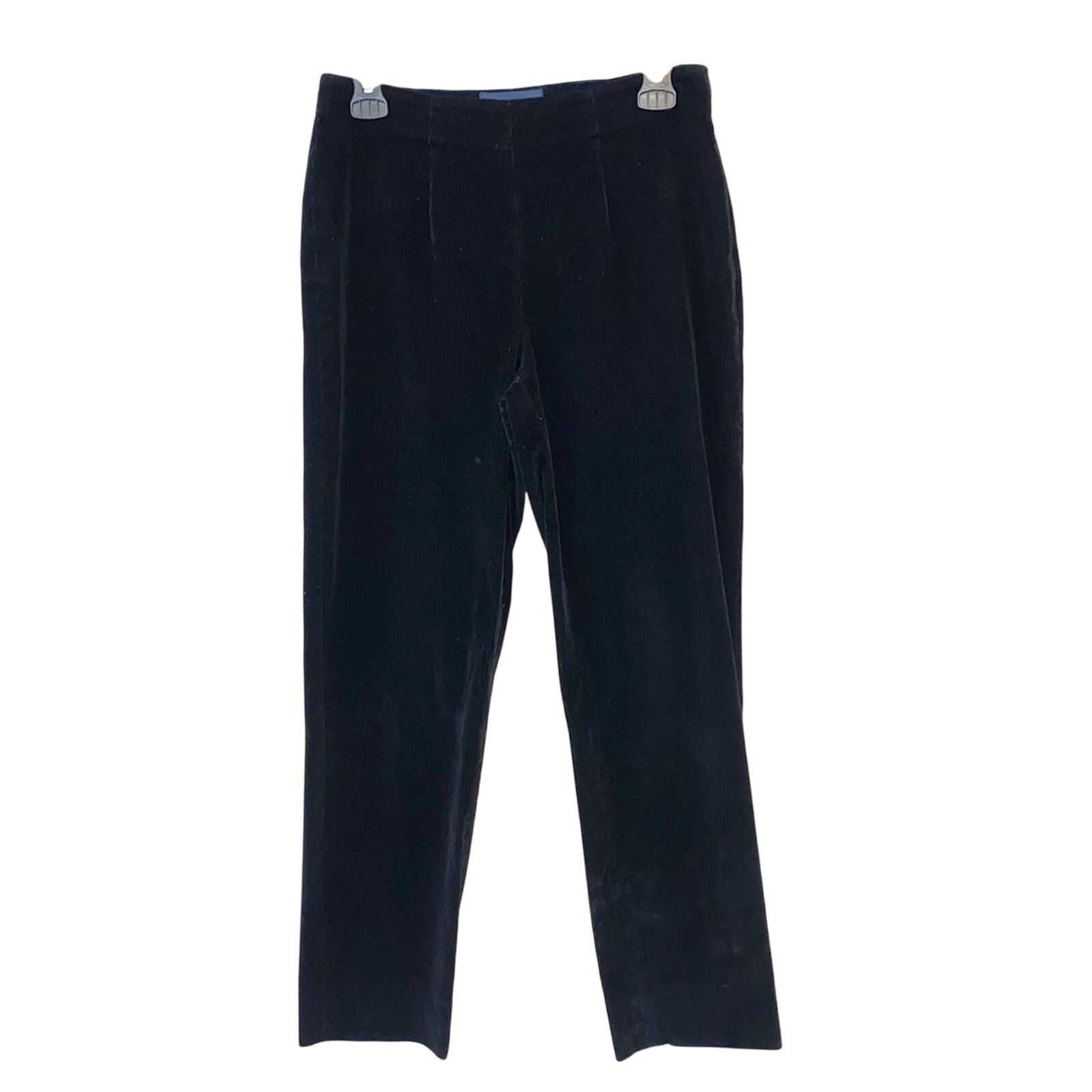 Piazza Sempione Piazza Sempione Black Corduroy Pants Size 28" / US 6 / IT 42 - 1 Thumbnail