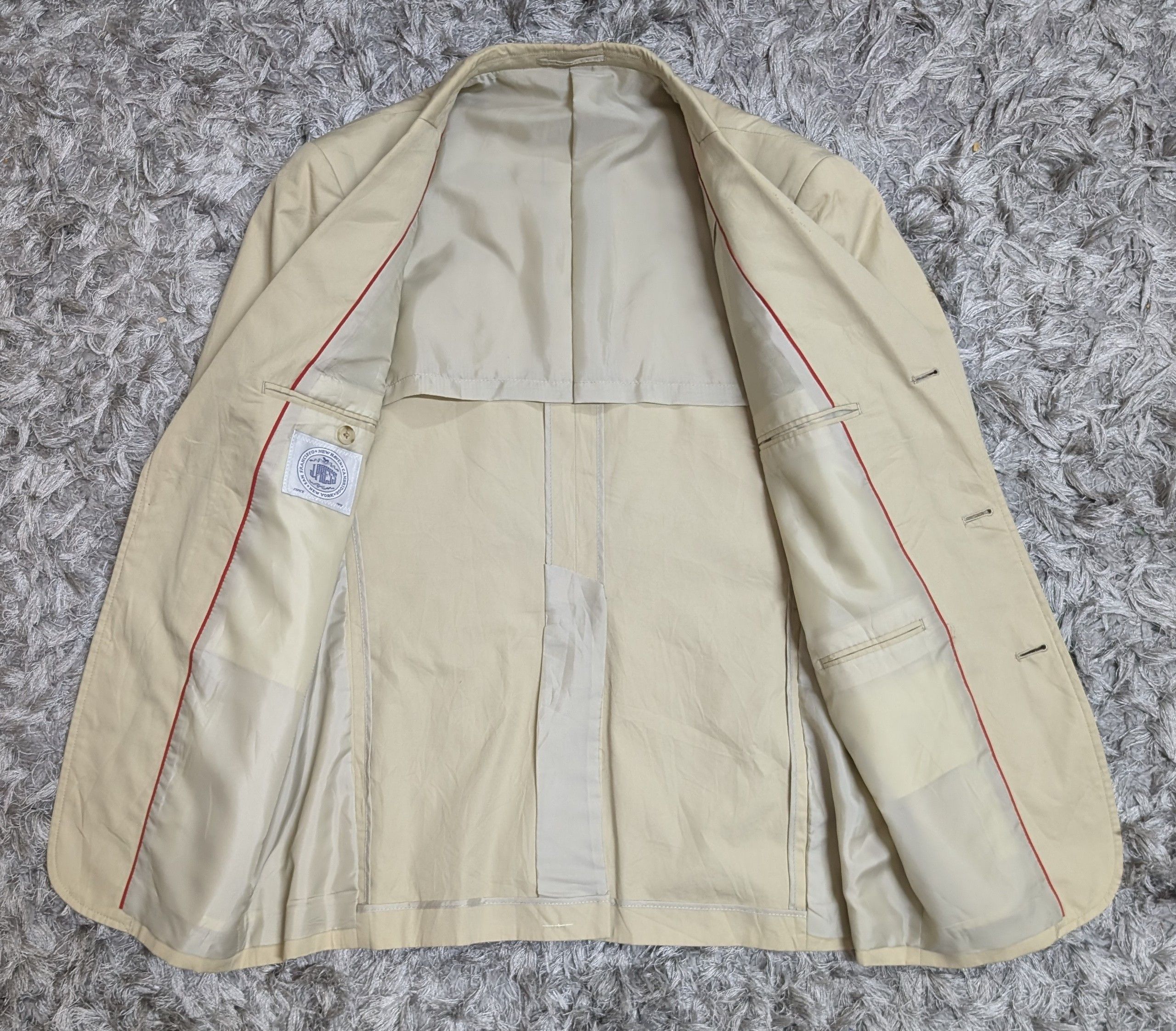 J. Press Vintage J Press Double Breasted NEM Blazer Jacket Size US S / EU 44-46 / 1 - 3 Thumbnail