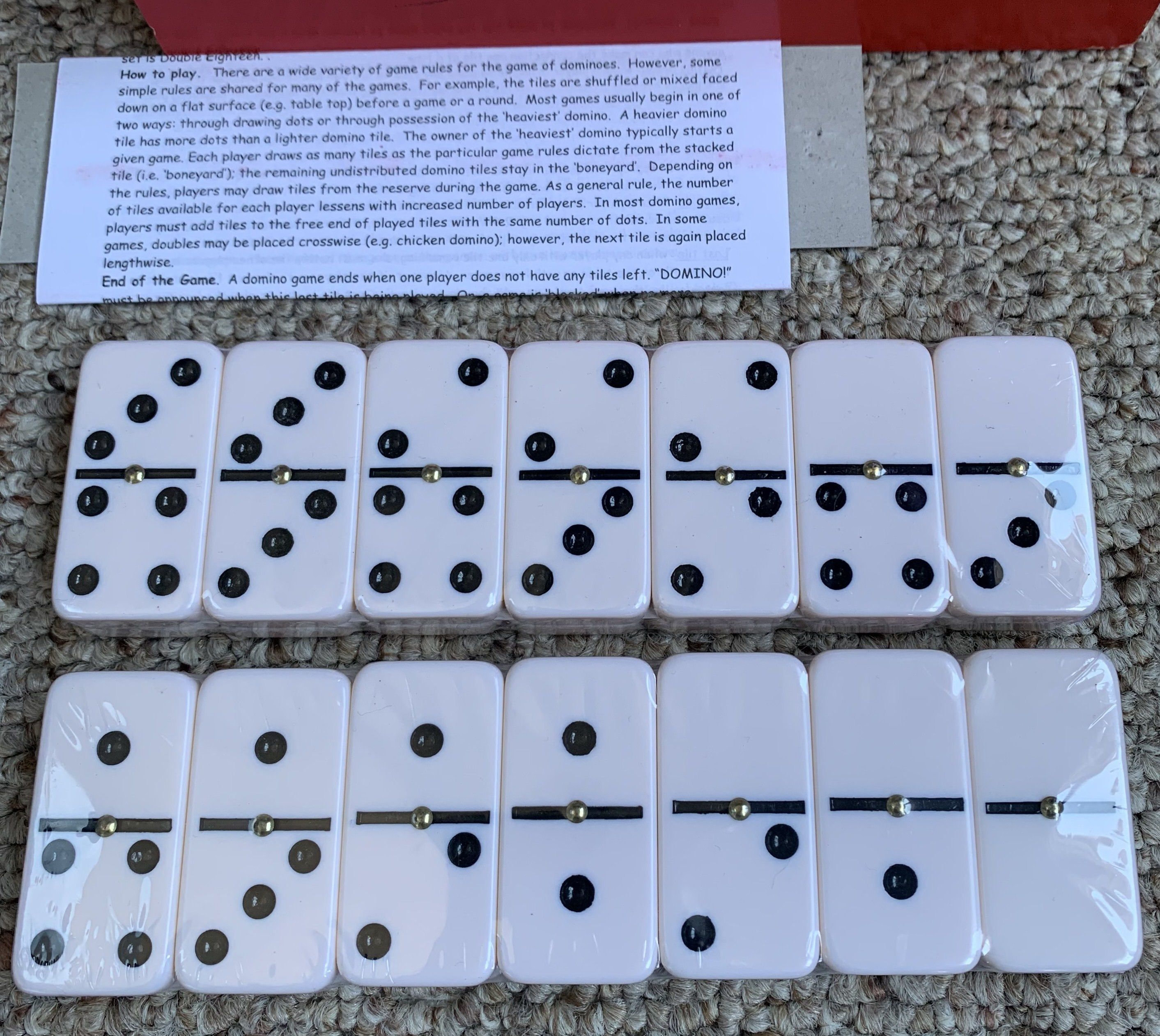 Supreme NEW F/W 2012 Supreme Domino Set Size ONE SIZE - 4 Thumbnail