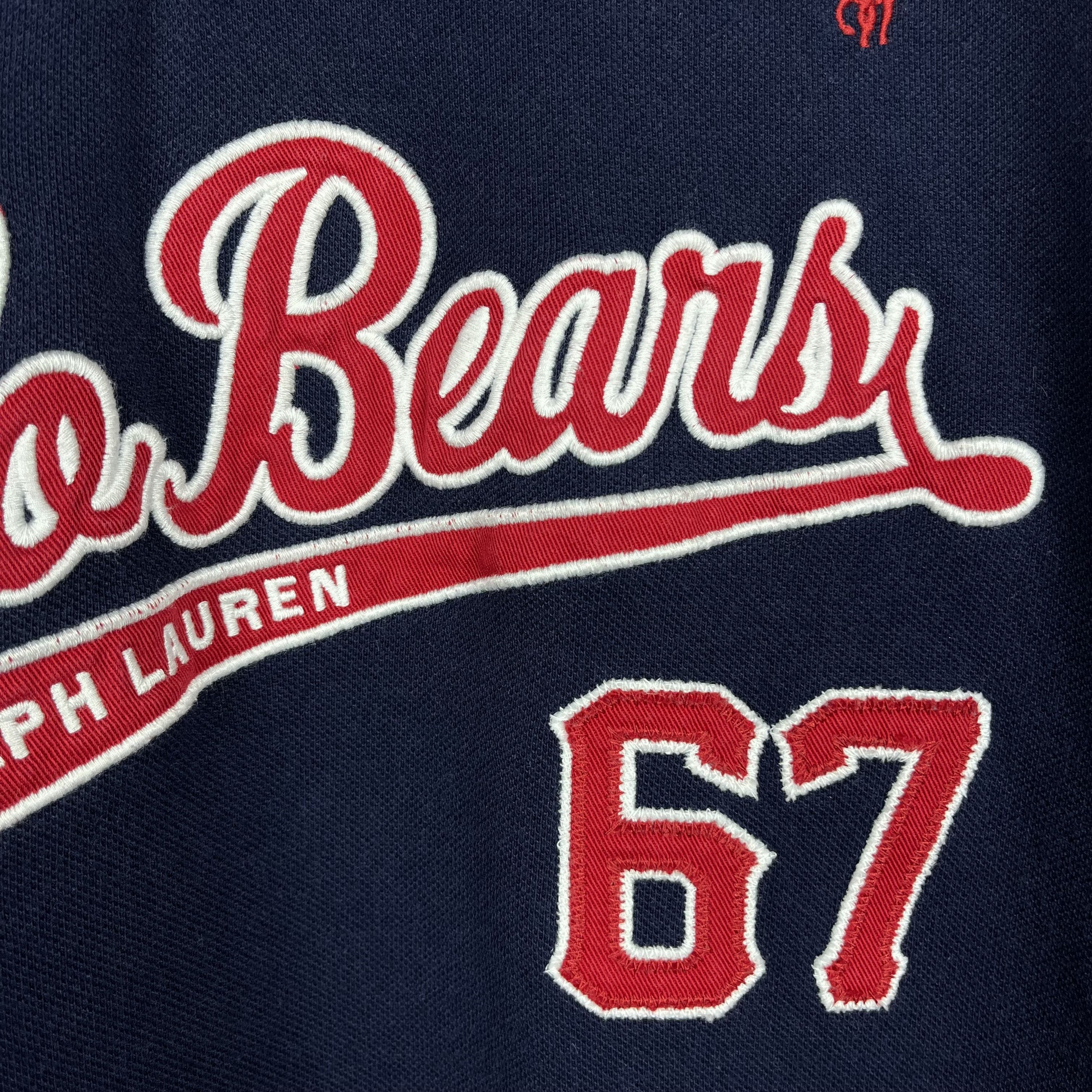 Polo Ralph Lauren Polo Ralph Lauren Polo Bears 67 Big Logo Polo Shirt Size US L / EU 52-54 / 3 - 11 Thumbnail