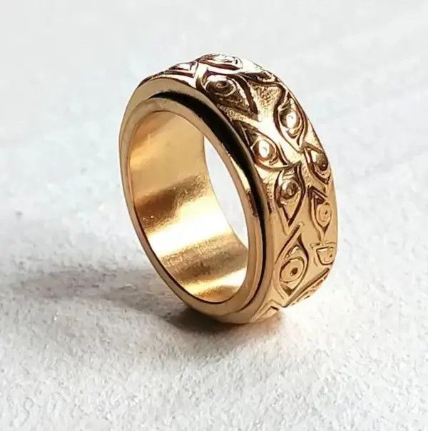 Designer Eye of Illusion Rotation Ring Size ONE SIZE - 2 Thumbnail