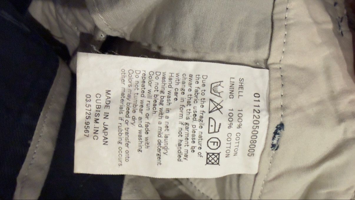 Visvim Visvim High-Water Chino Navy - Size 3 - Made in Japan Size US 32 / EU 48 - 5 Thumbnail