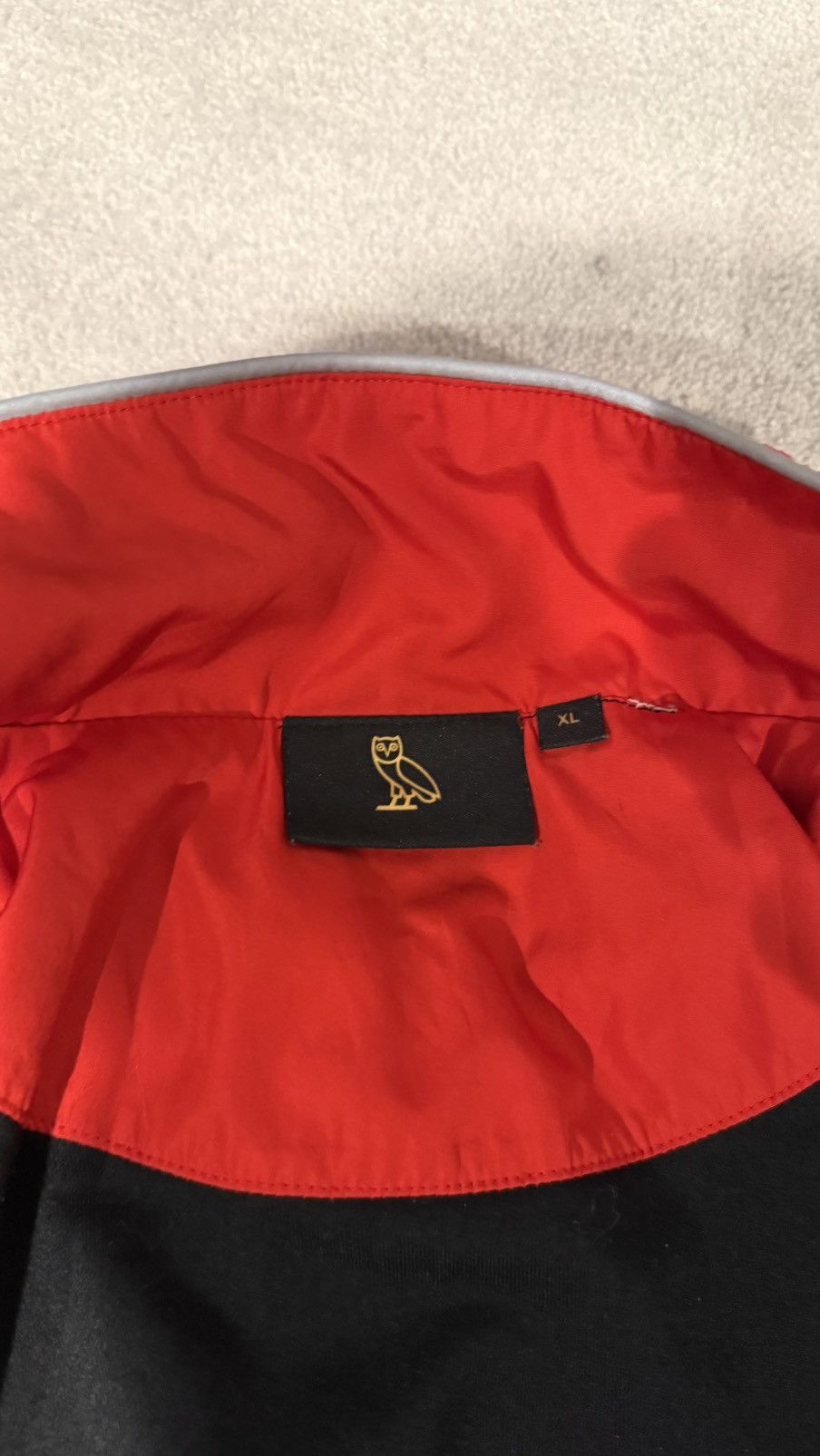 October's Very Own OVO Red Windbreaker Jacket Size US XL / EU 56 / 4 - 5 Thumbnail