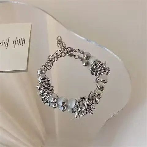 Other Metal Tie Knot Chain Bracelet Size ONE SIZE - 4 Thumbnail