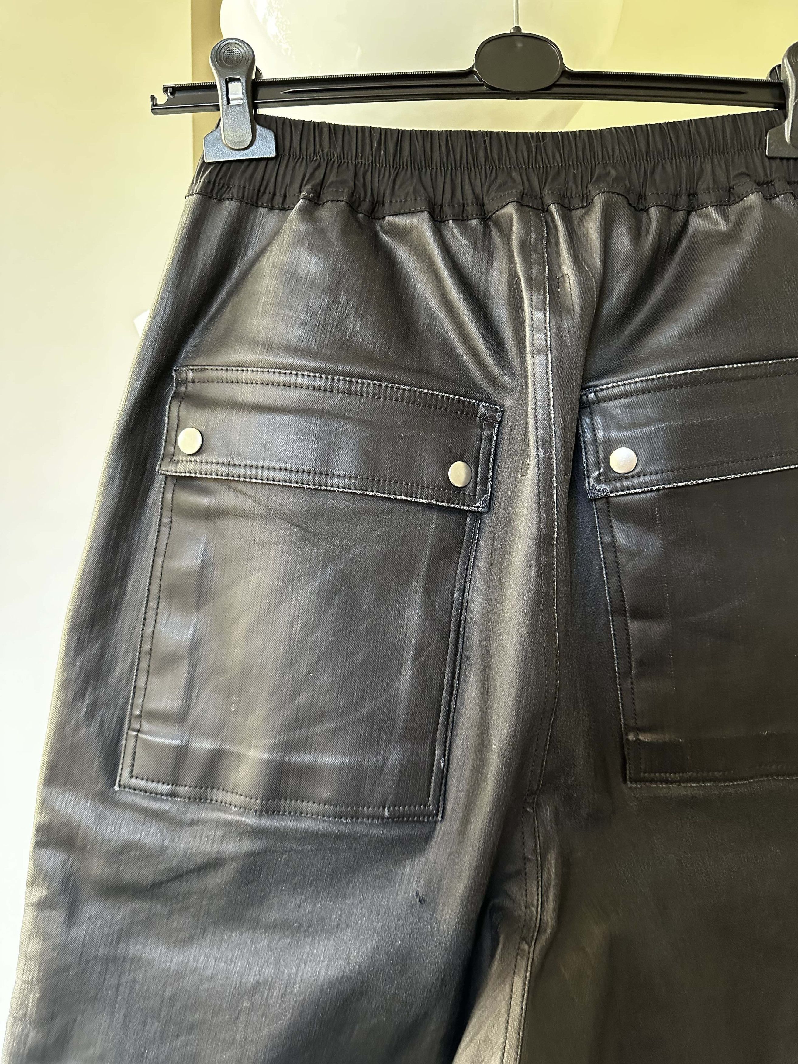 Rick Owens Drkshdw Bela Wax Denim Pants (with Tags) Size US 28 / EU 44 - 8 Thumbnail