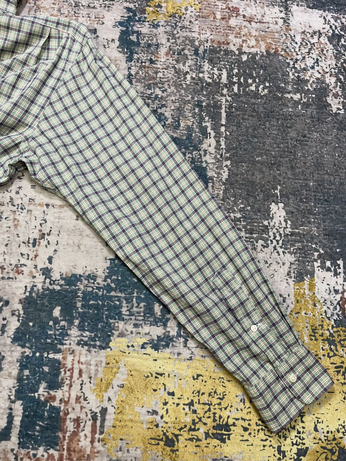 Polo Ralph Lauren Vtg Polo Ralph Lauren Stanton Plaid Button Down Shirt Size US L / EU 52-54 / 3 - 4 Thumbnail