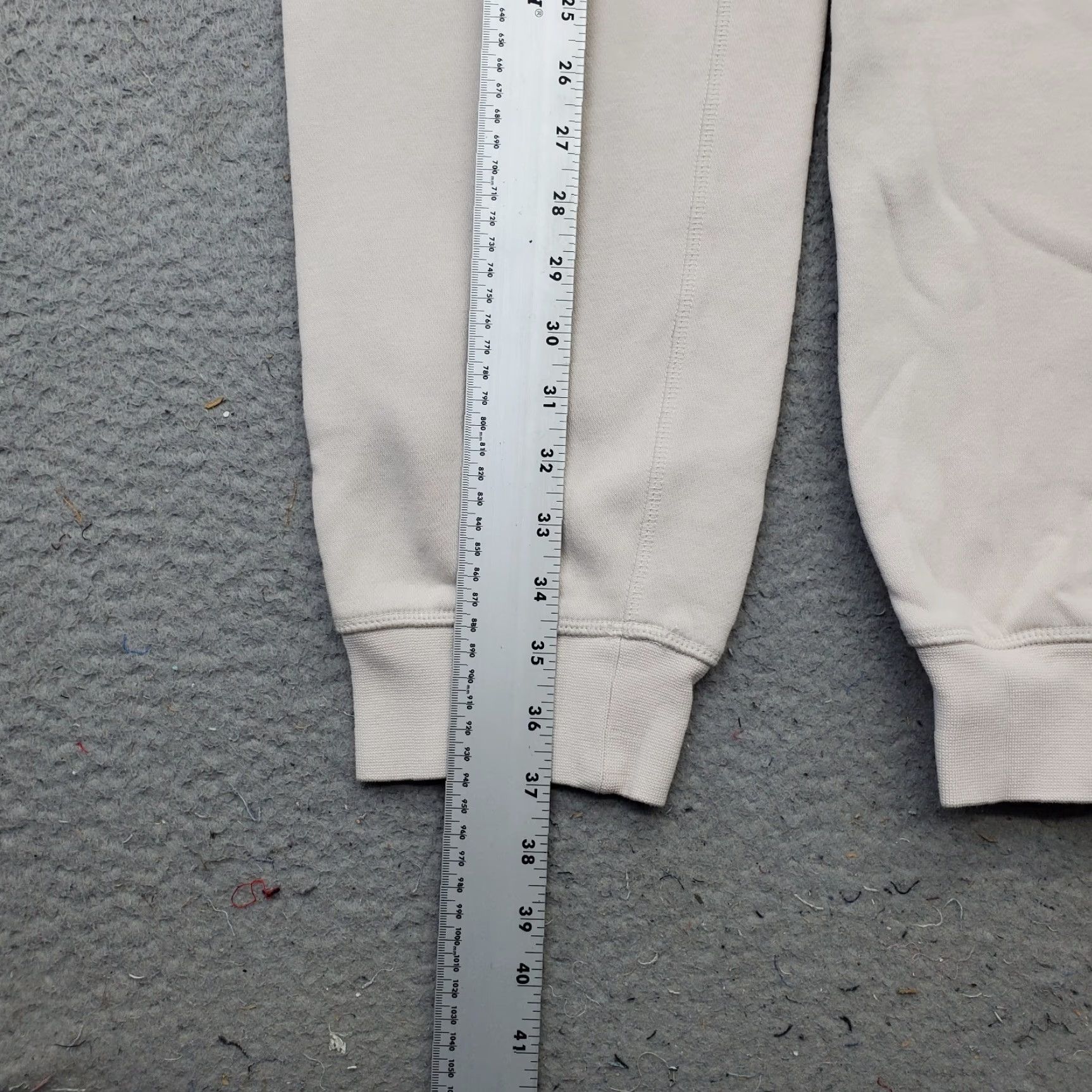 Nike Nike Sportswear Club Joggers Womens M Tan - Pants, Athletic, Fleece Lined, Swoosh Logo, Casual Activewear, 27" Inseam, 37" Outseam Size 32" / US 10 / IT 46 - 3 Thumbnail